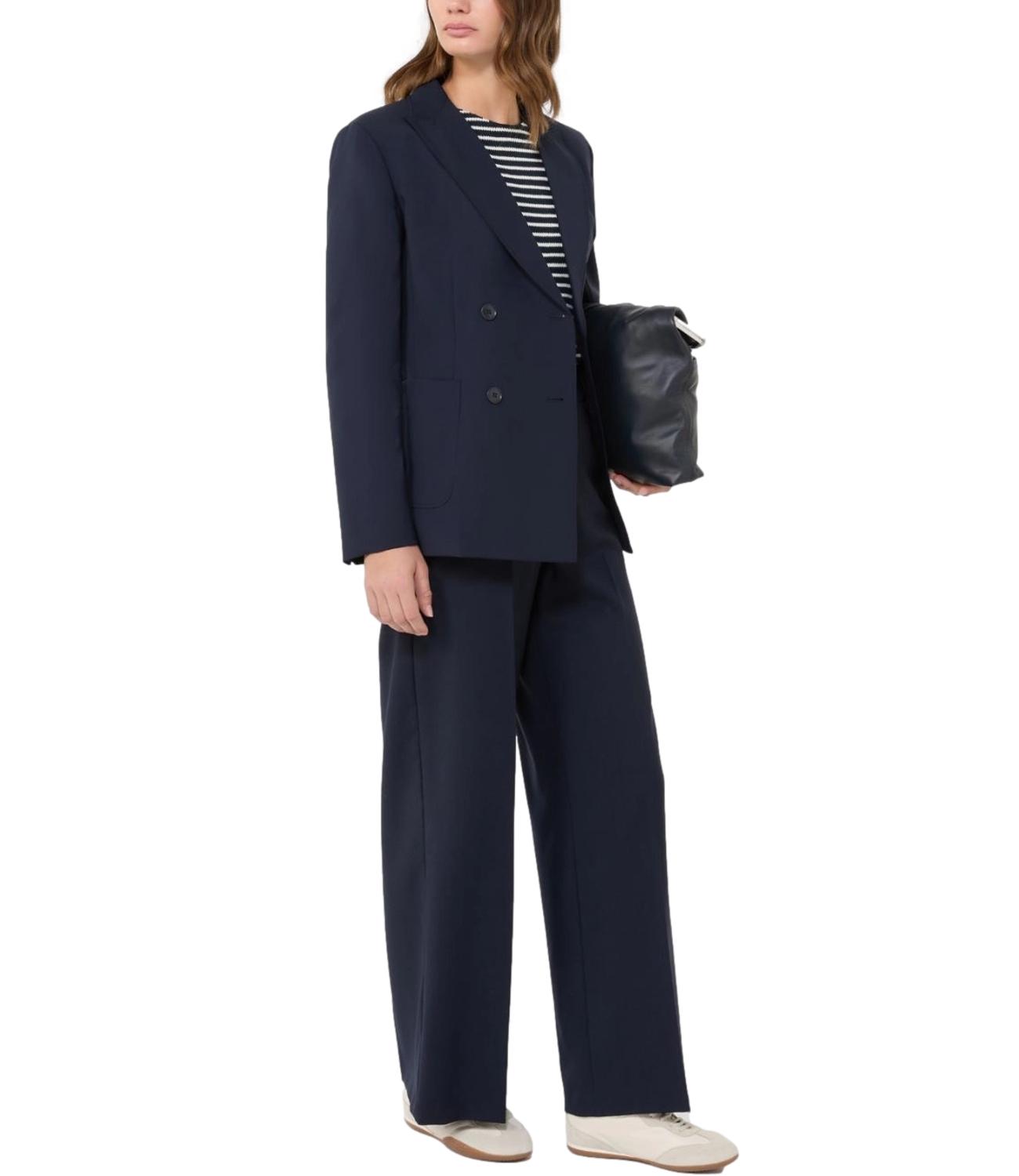 Max Mara Weekend Giacca Wkdzinnia Blu Donna