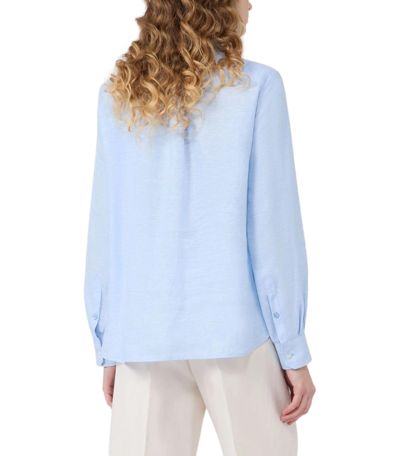 MAX MARA WEEKEND camicia Wkdwerner cielo donna