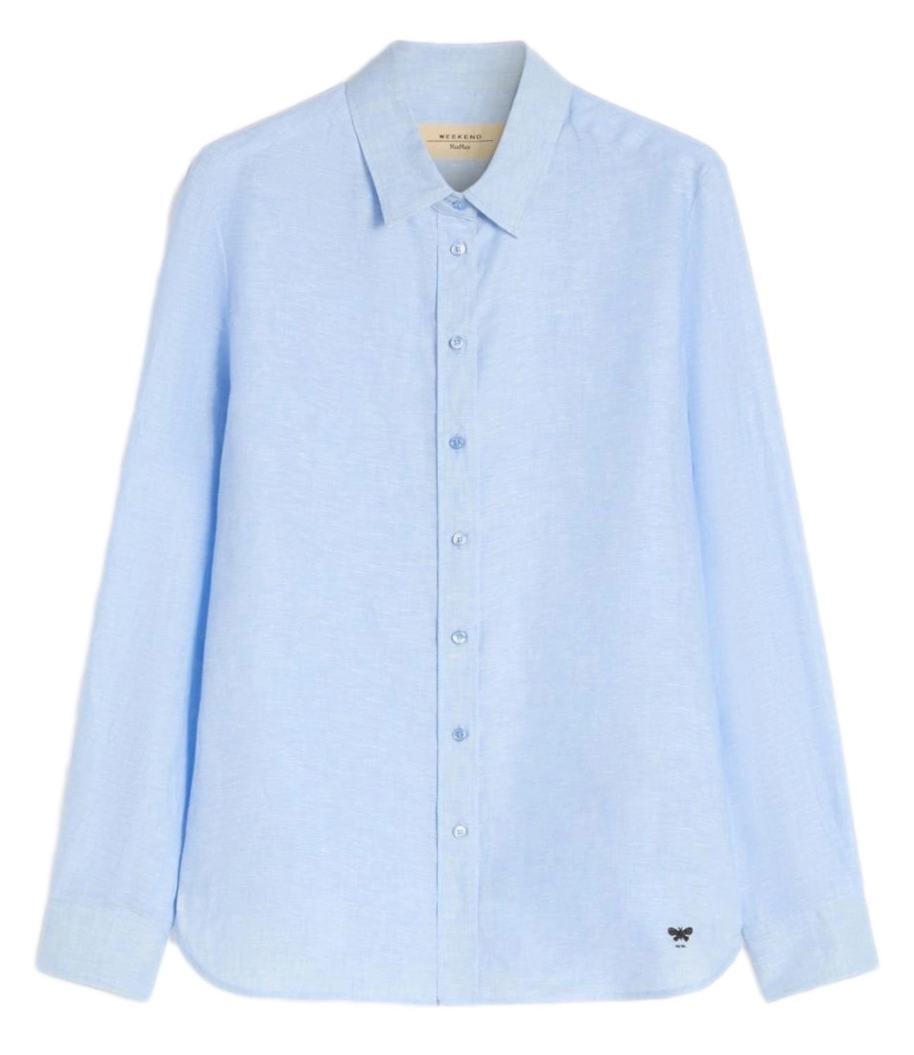 MAX MARA WEEKEND camicia Wkdwerner cielo donna