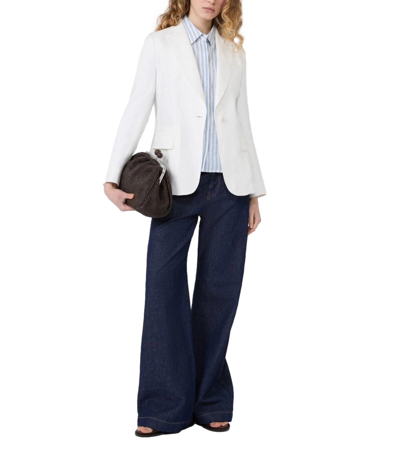 Max Mara Weekend Camicia Azzurro da Donna