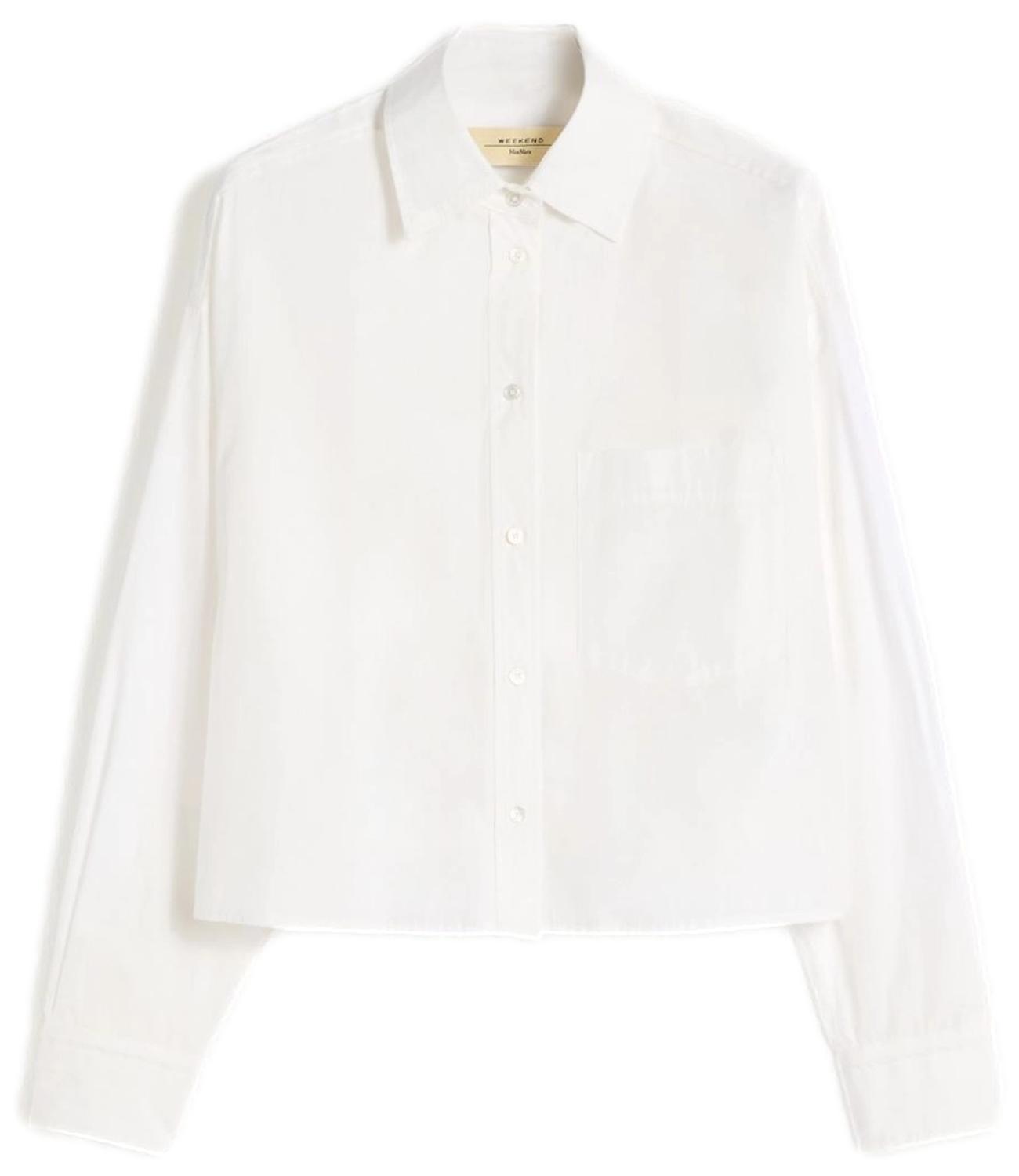 Max Mara Weekend Camicia Bianco Ottico da Donna