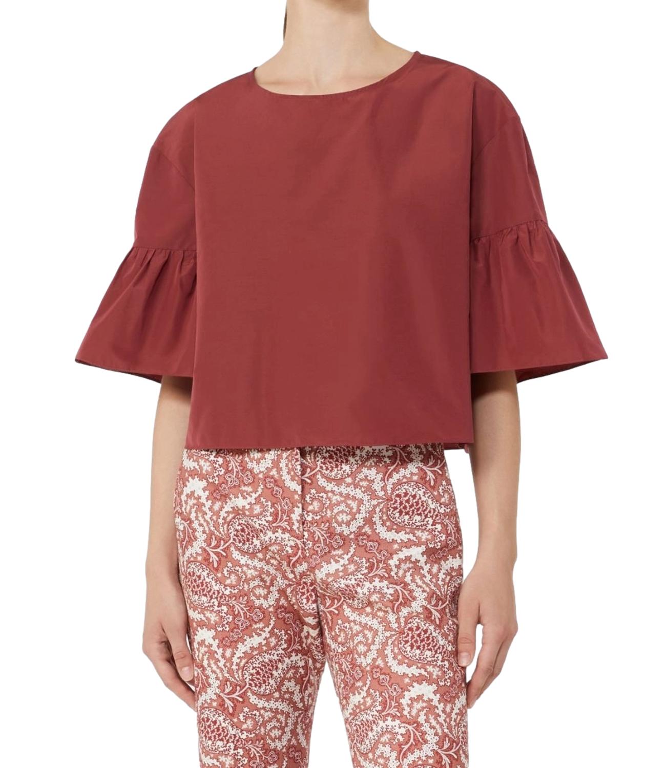 MAX MARA WEEKEND camicia Wkdbreak ciliegia donna