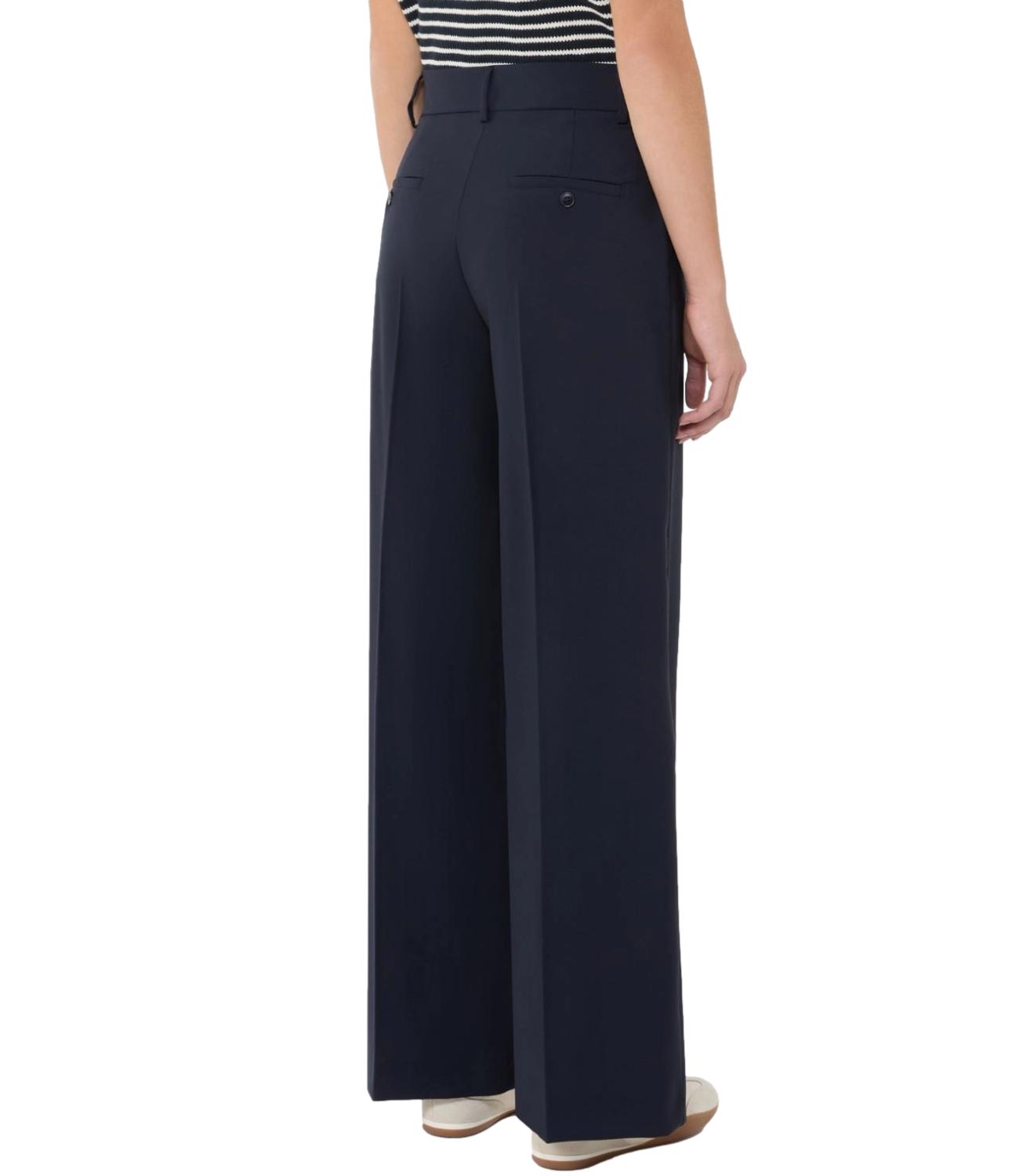 Max Mara Weekend Pantalone Wkdvisivo Blu Donna