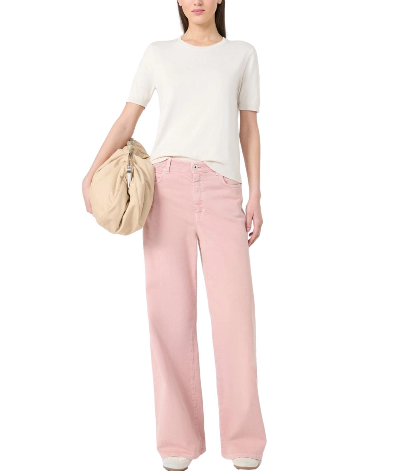Max Mara Weekend Pantalone Rosa da Donna