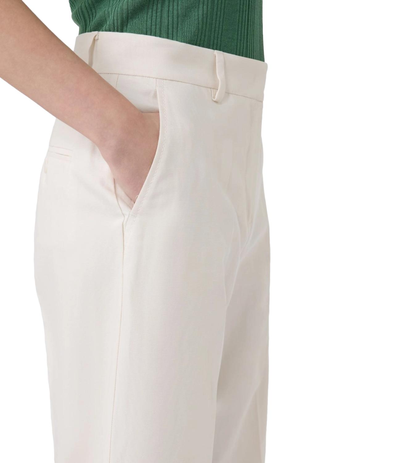 Max Mara Weekend Pantalone Ecru da Donna