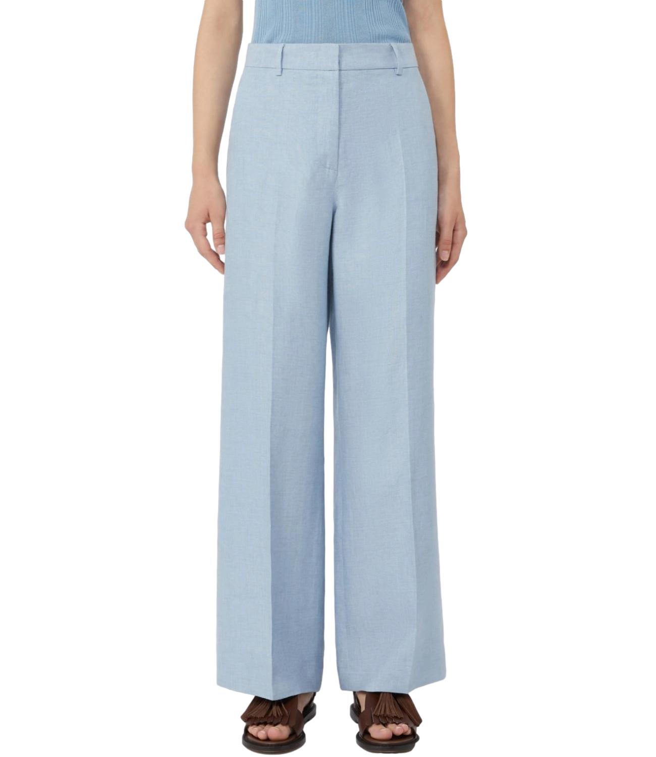 Max Mara Weekend Pantalone Azzurro da Donna