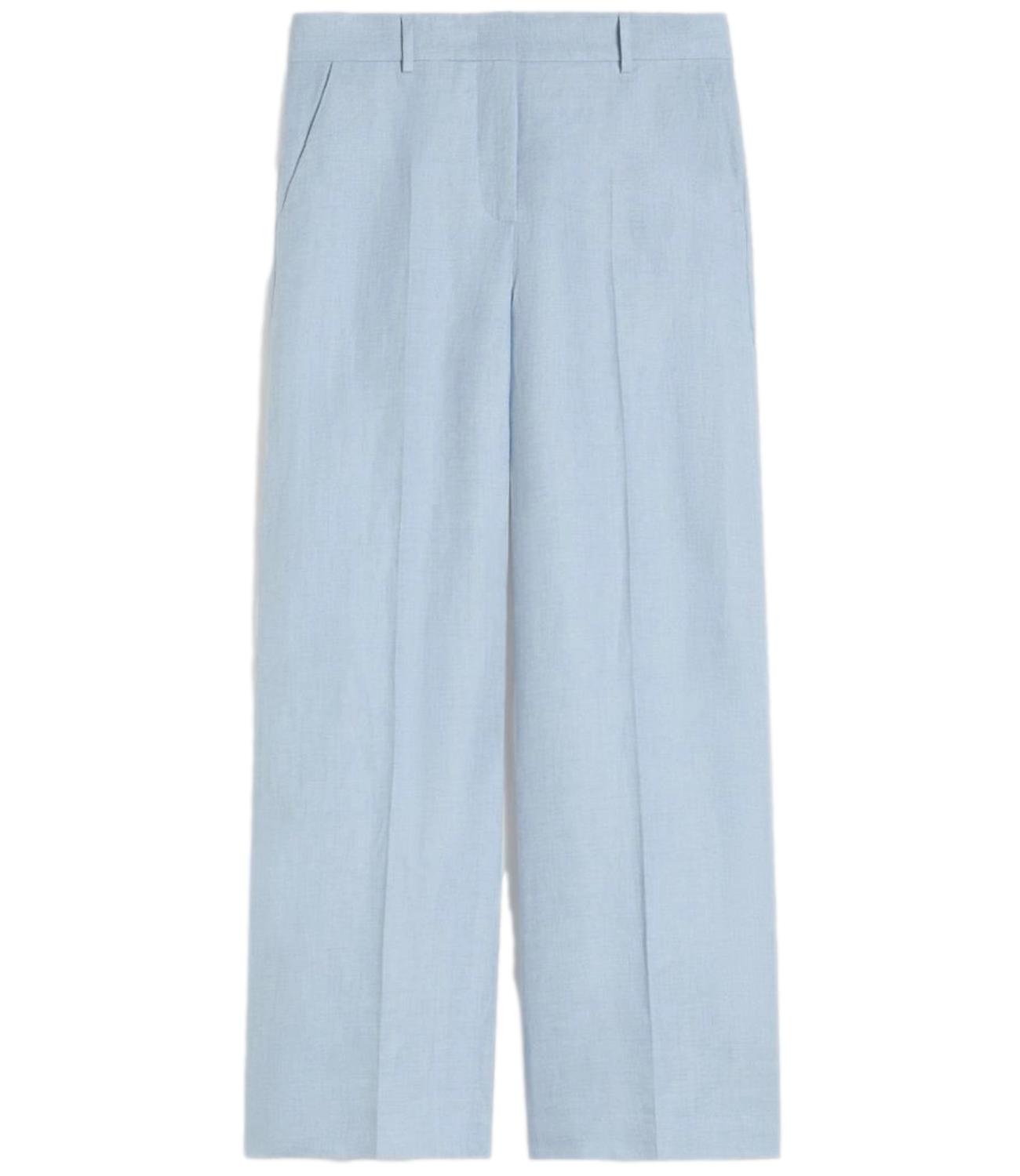 Max Mara Weekend Pantalone Azzurro da Donna