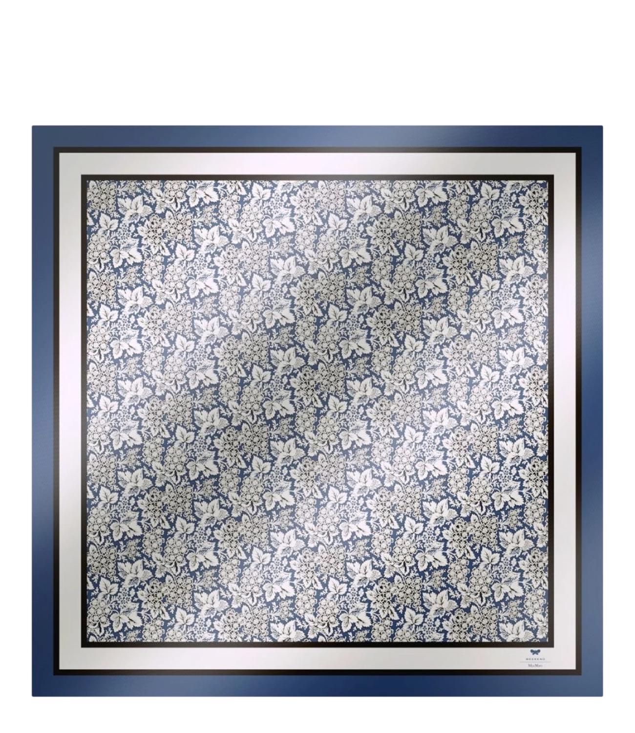 Max Mara Weekend Stola Wkaonesto Blu Cina Donna