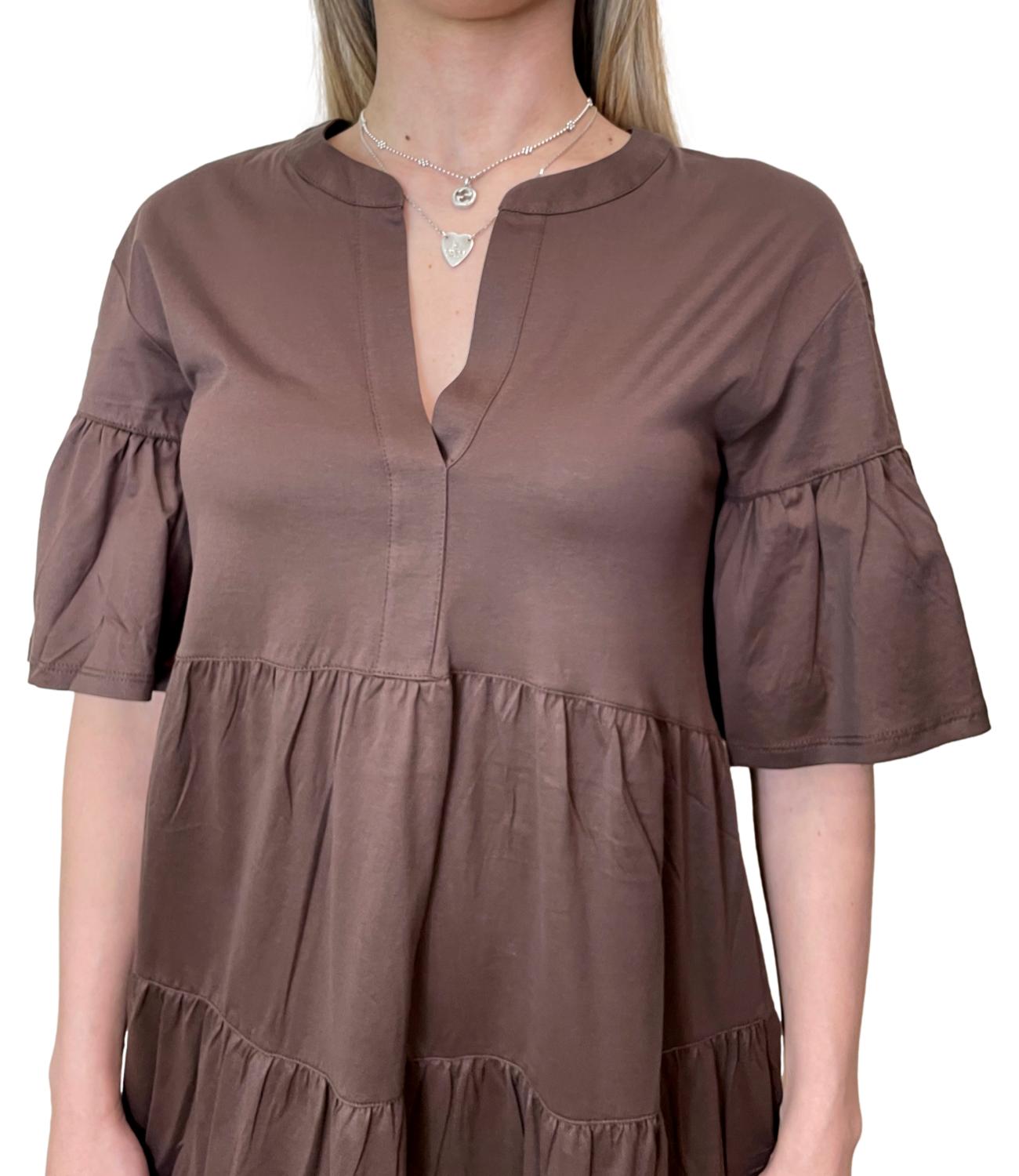 Max Mara Weekend Abito Wkdsaggina Cioccolato Donna
