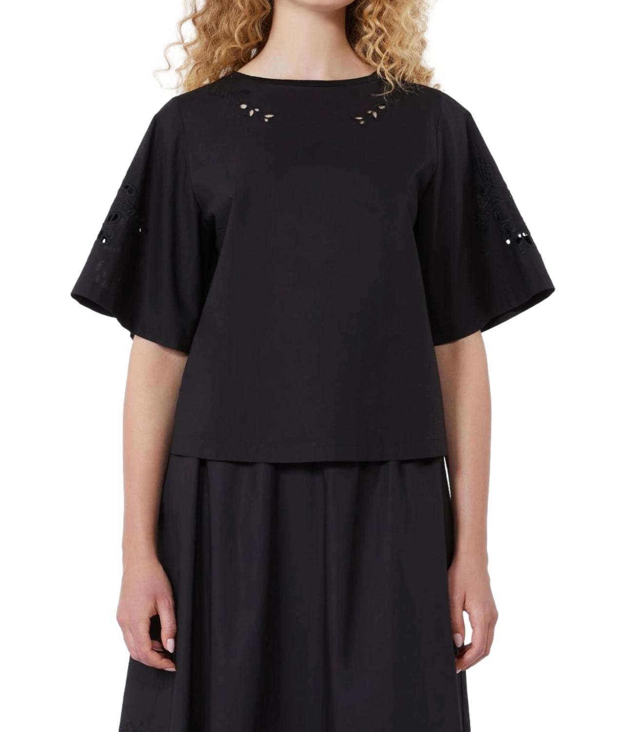 Max Mara Weekend T-shirt Wkdtarga Nero Donna