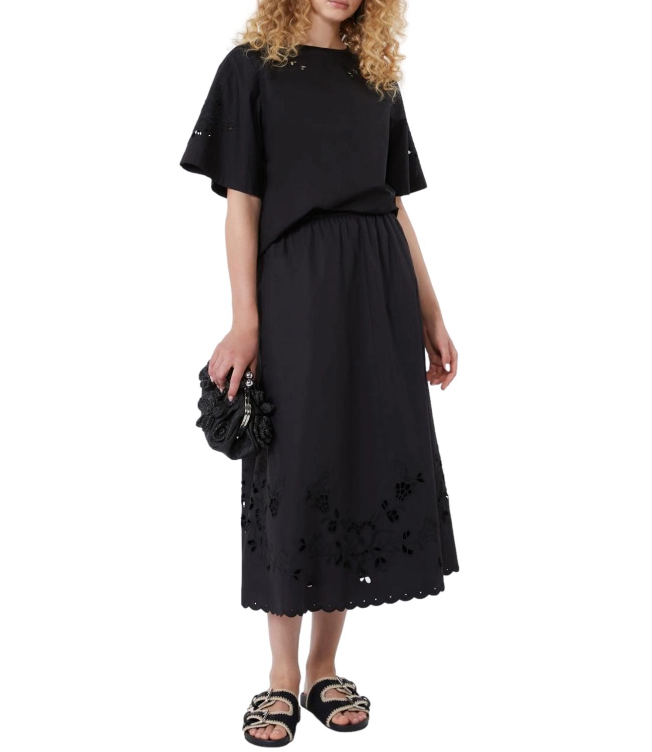 Max Mara Weekend T-shirt Wkdtarga Nero Donna