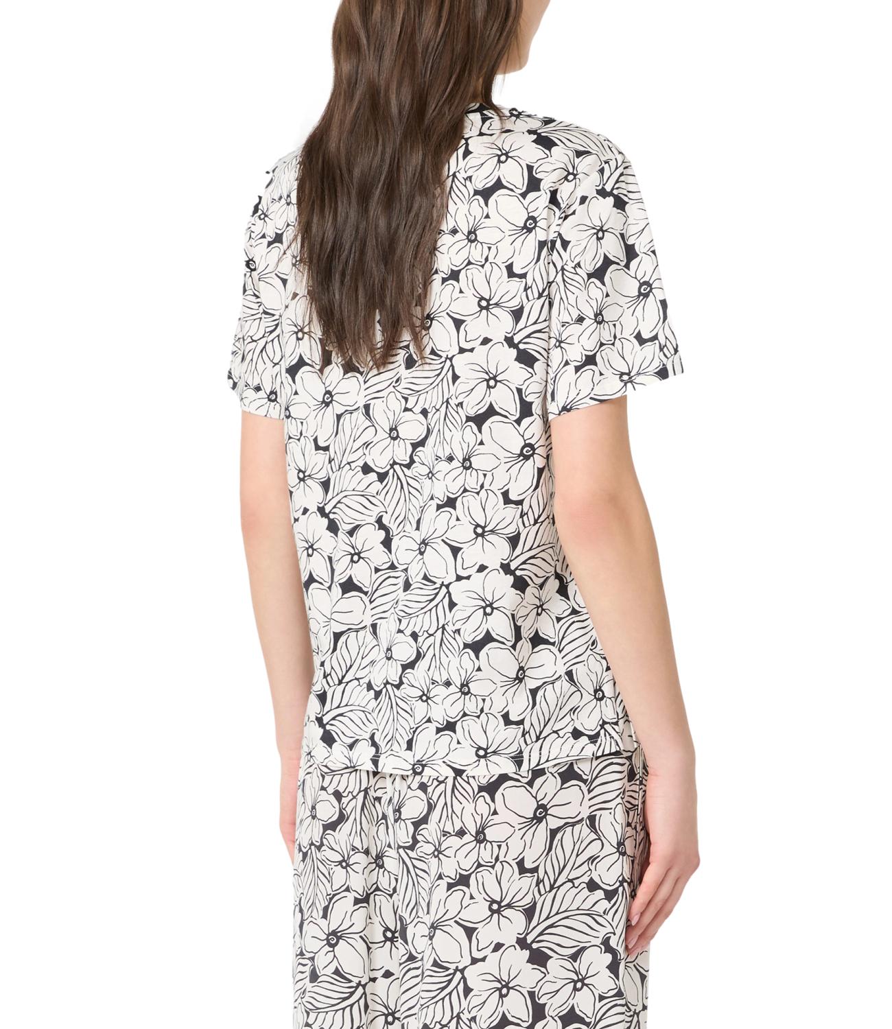 Max Mara Weekend T-Shirt Des.fiore Hawaii da Donna