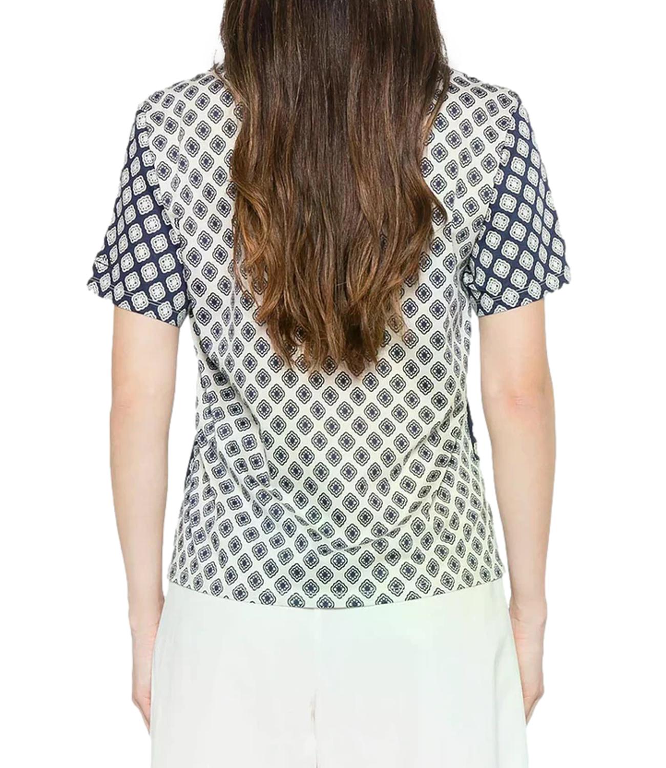 Max Mara Weekend Blusa Wkdbussola Blu Donna