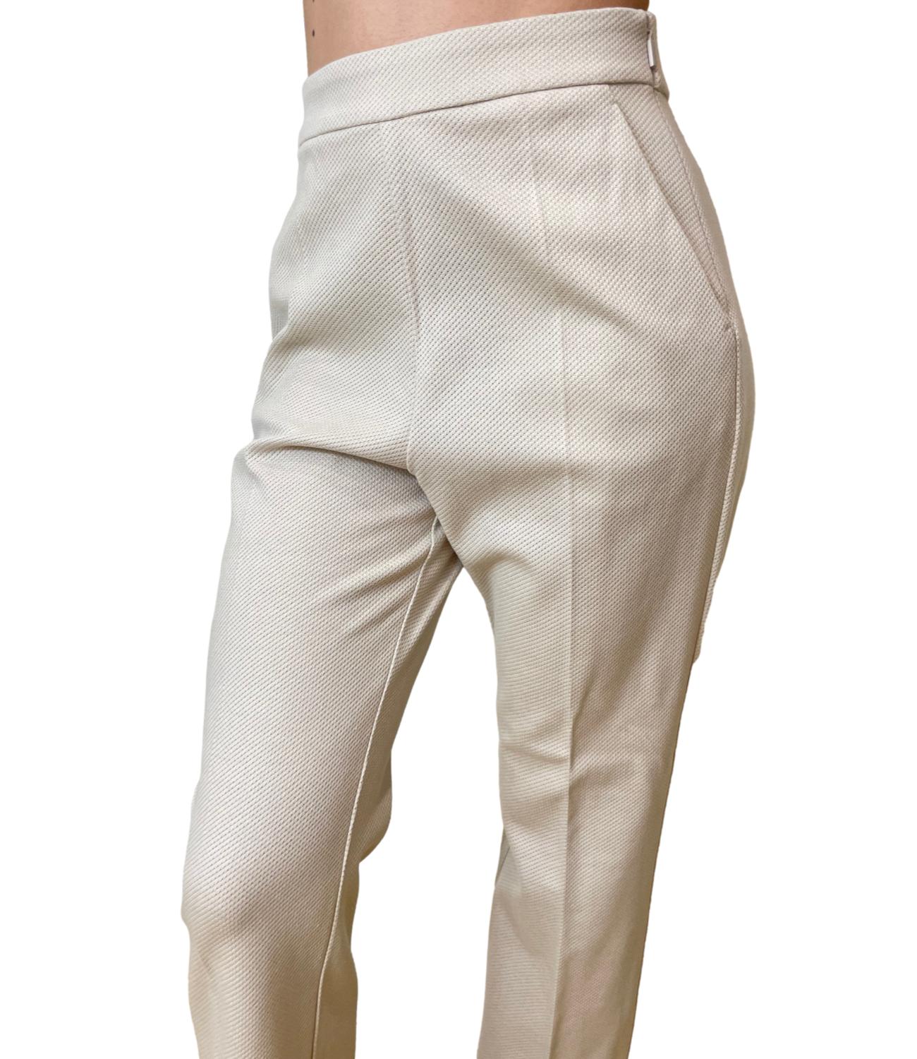 MM Pantalone Mmlcaliffo Avorio Donna