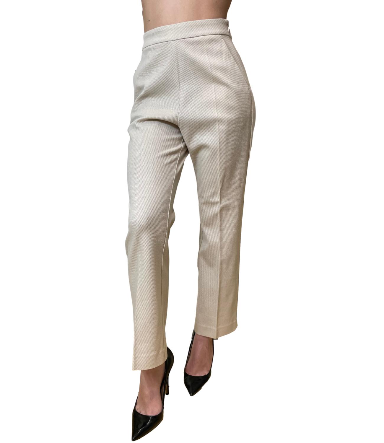 MM Pantalone Mmlcaliffo Avorio Donna