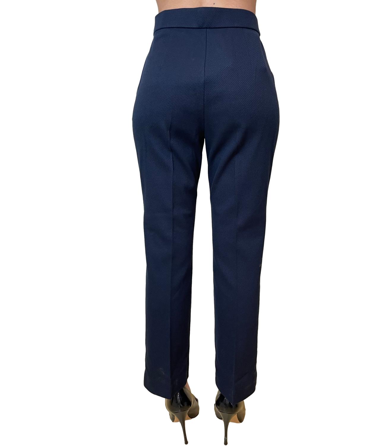 MM Pantalone Mmlcaliffo Blu Marino Donna