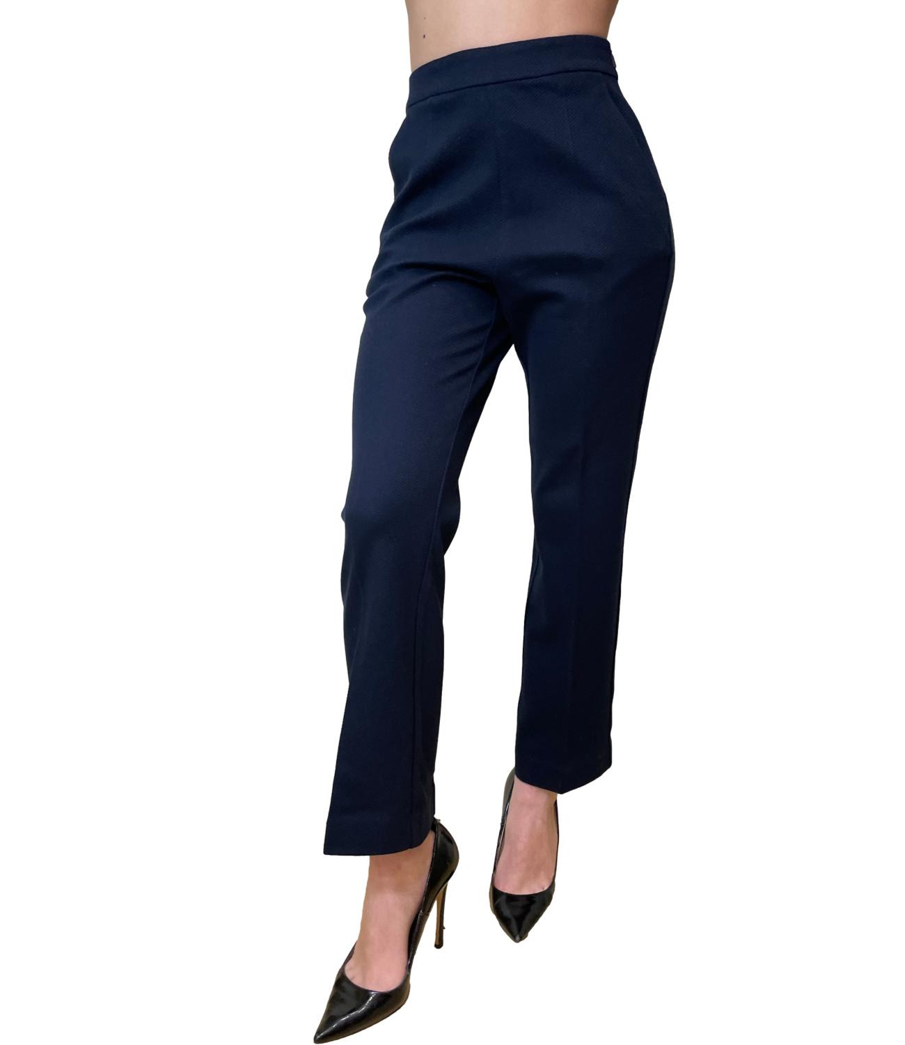 MM Pantalone Mmlcaliffo Blu Marino Donna