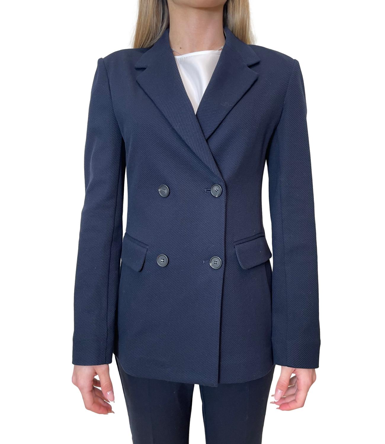 MM Giacca Mmlrotondo Blu Marino Donna