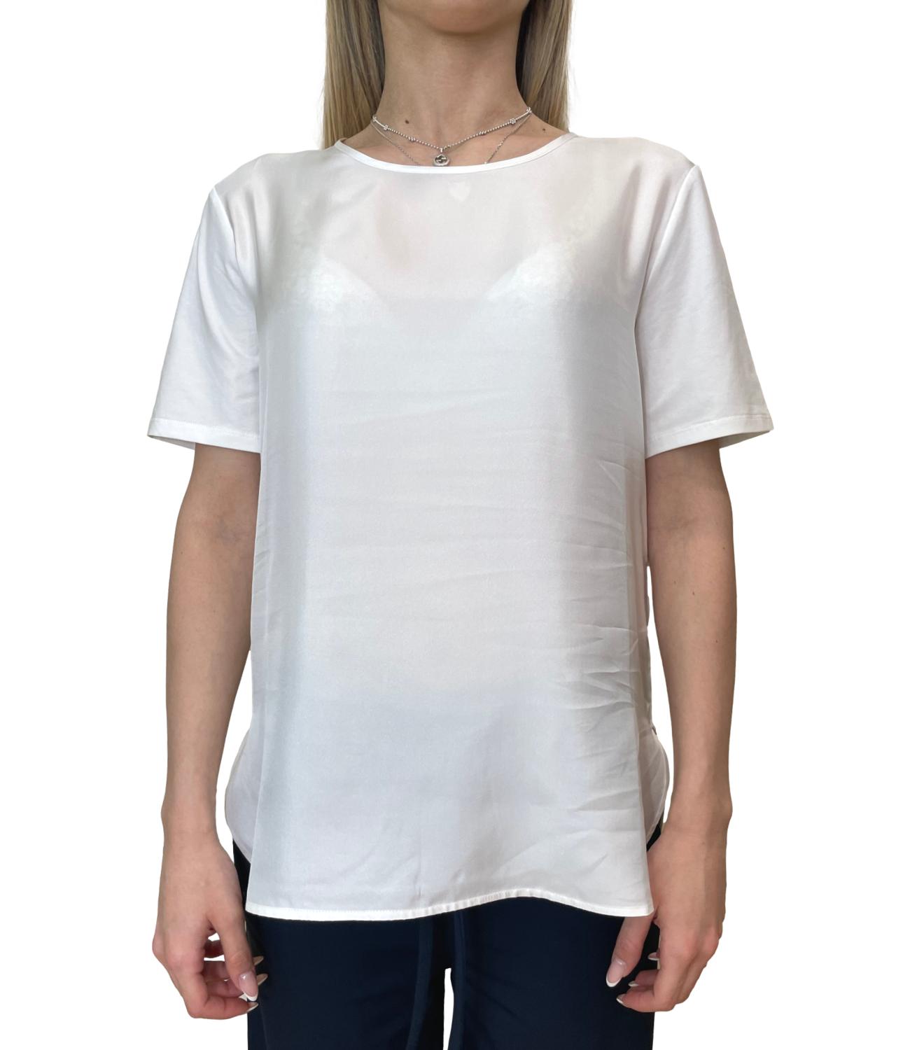 MM Blusa Mmlotre Bianco Donna