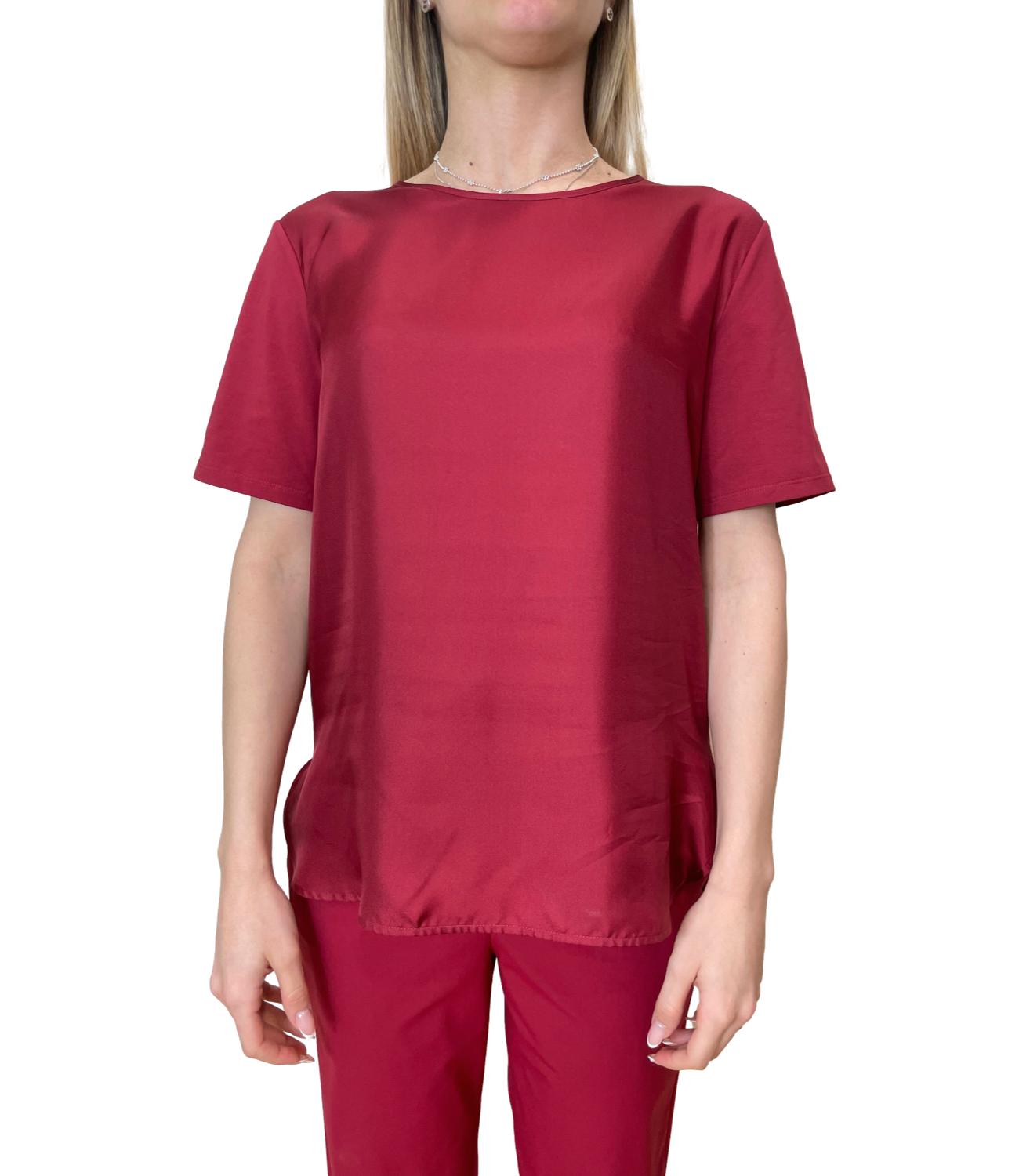 MM Blusa Mmlotre Rosso Donna