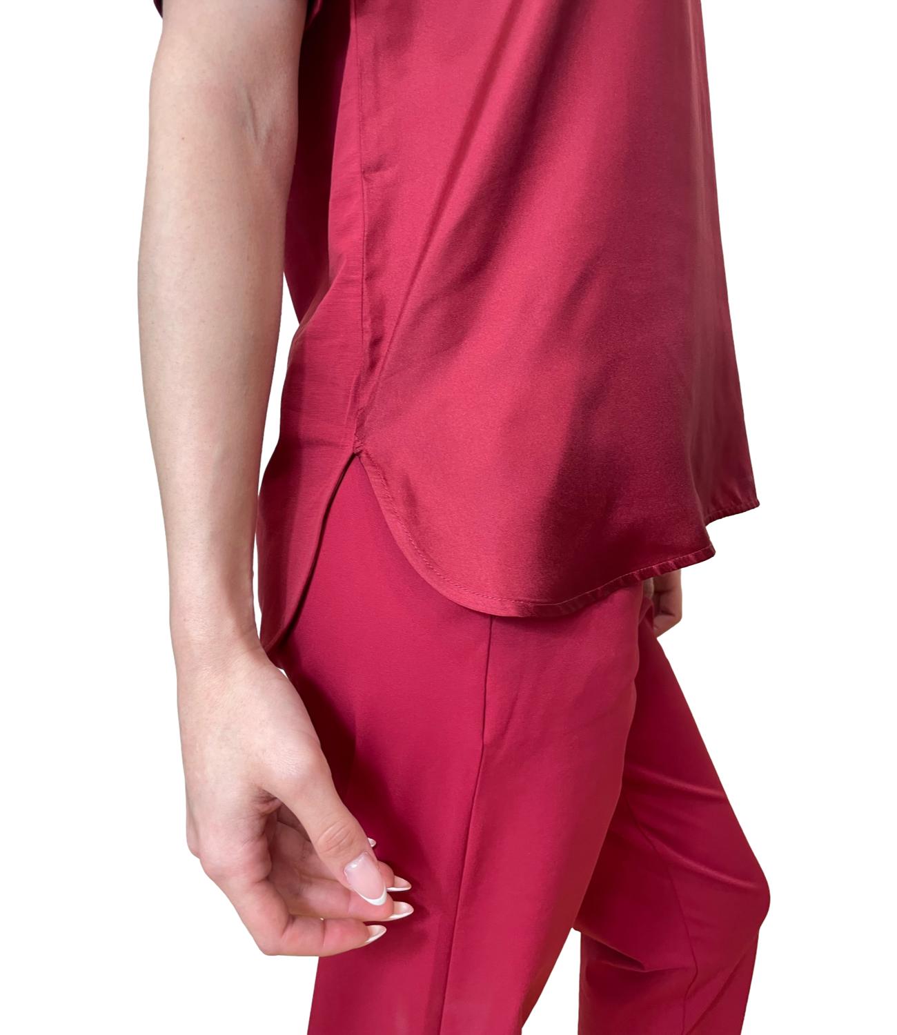MM Blusa Mmlotre Rosso Donna