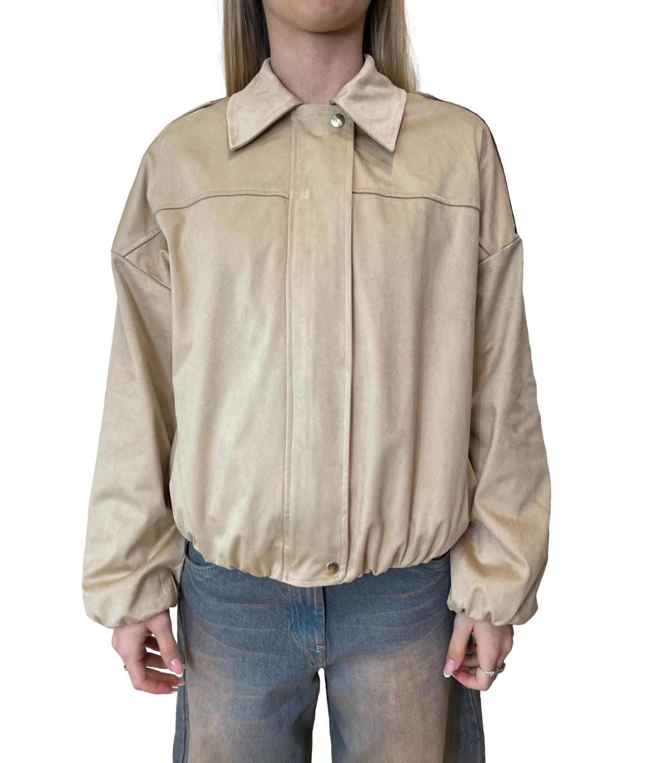 Motel Giubbino Beige Donna