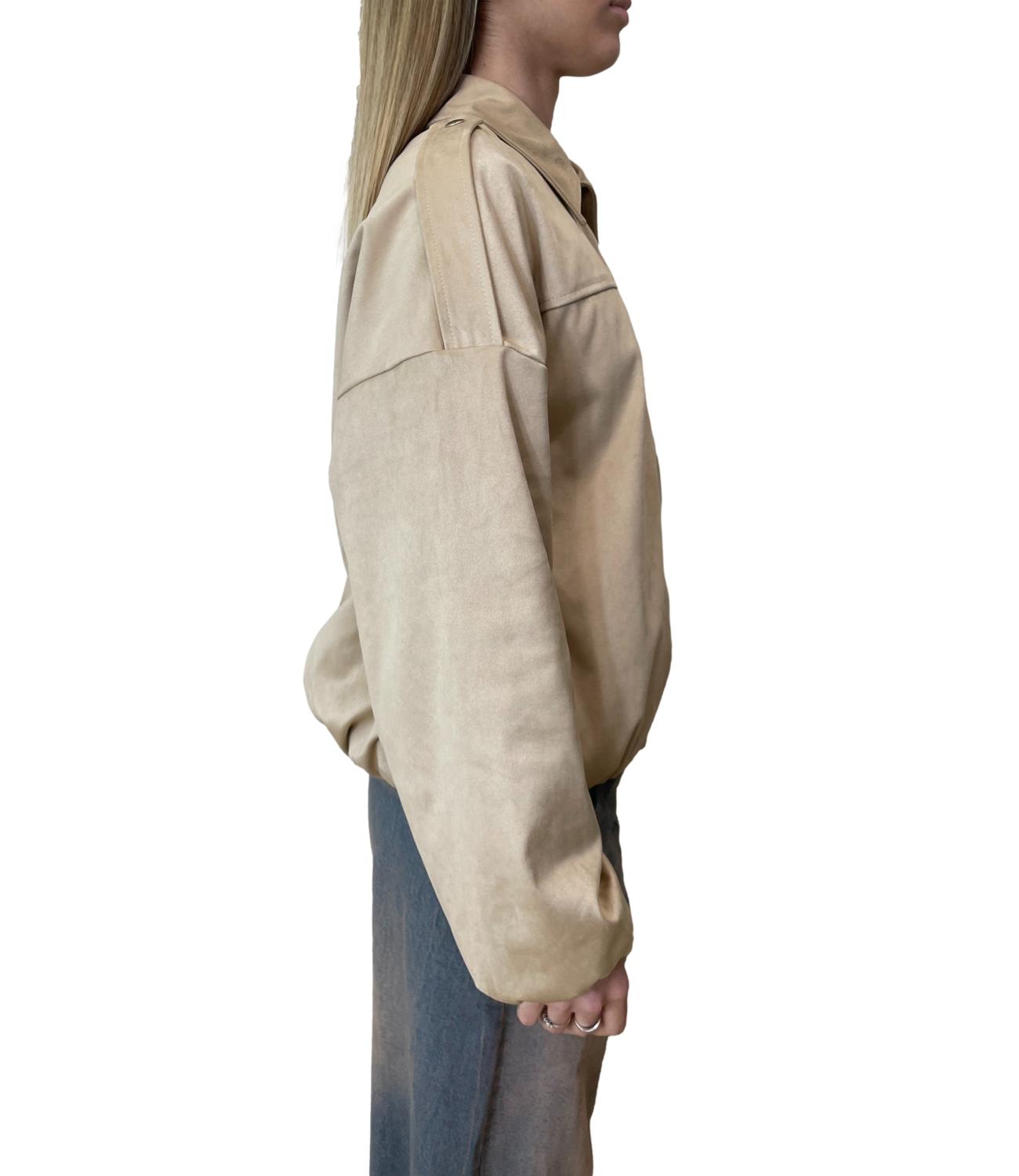 Motel Giubbino Beige Donna