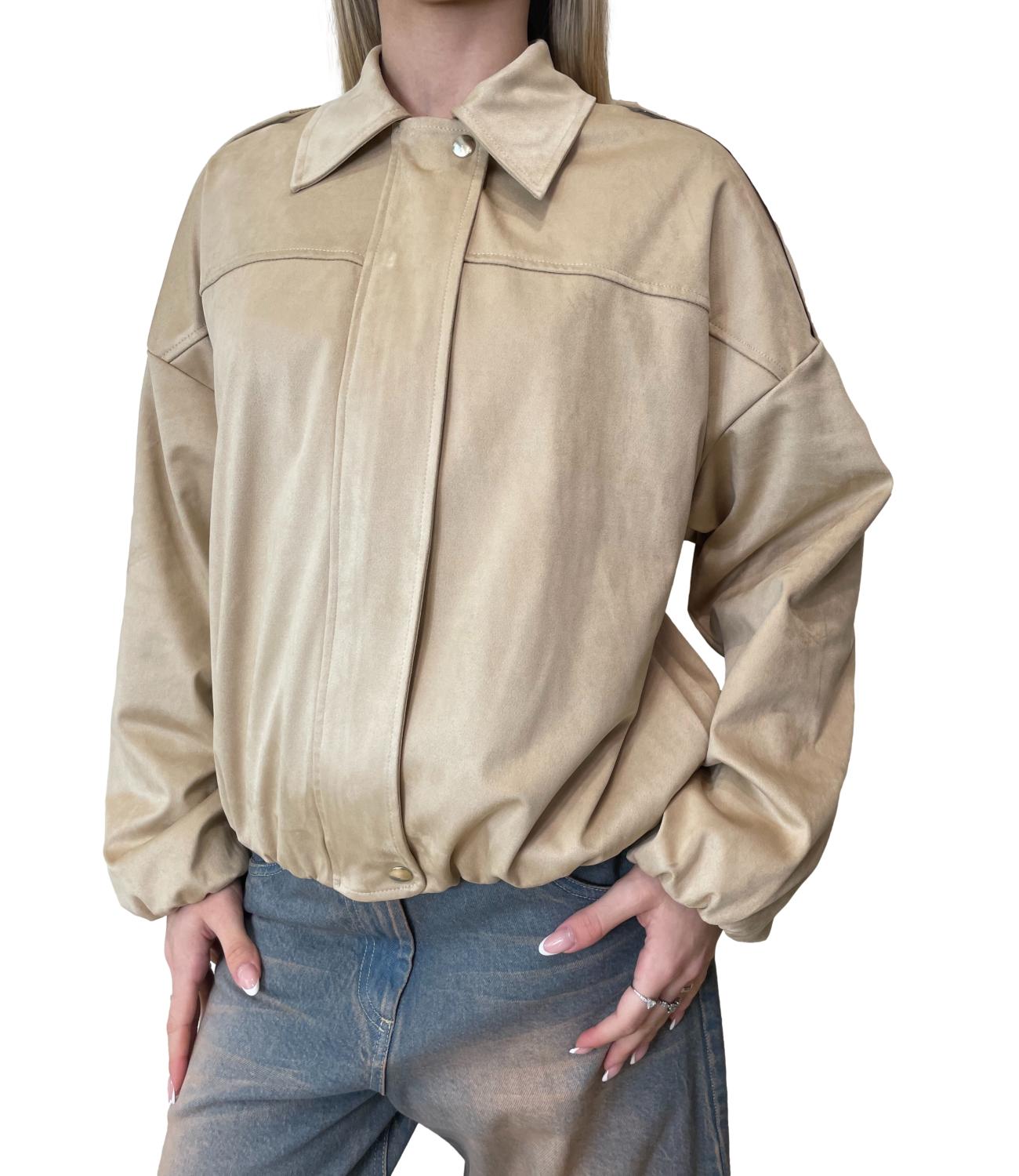 Motel Giubbino Beige Donna