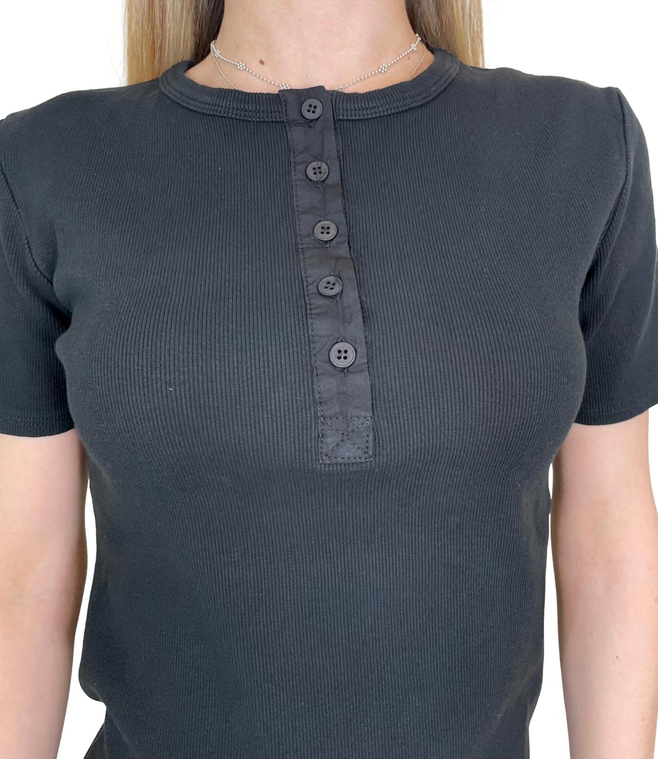 Motel Top Nero da Donna