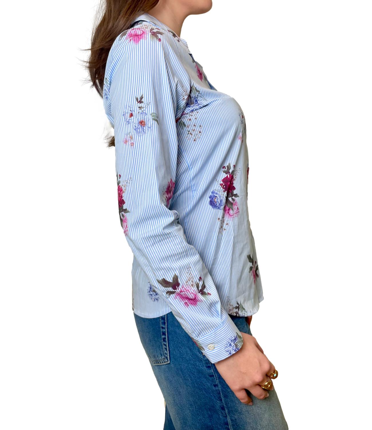 Motel Camicia Azzurro Donna
