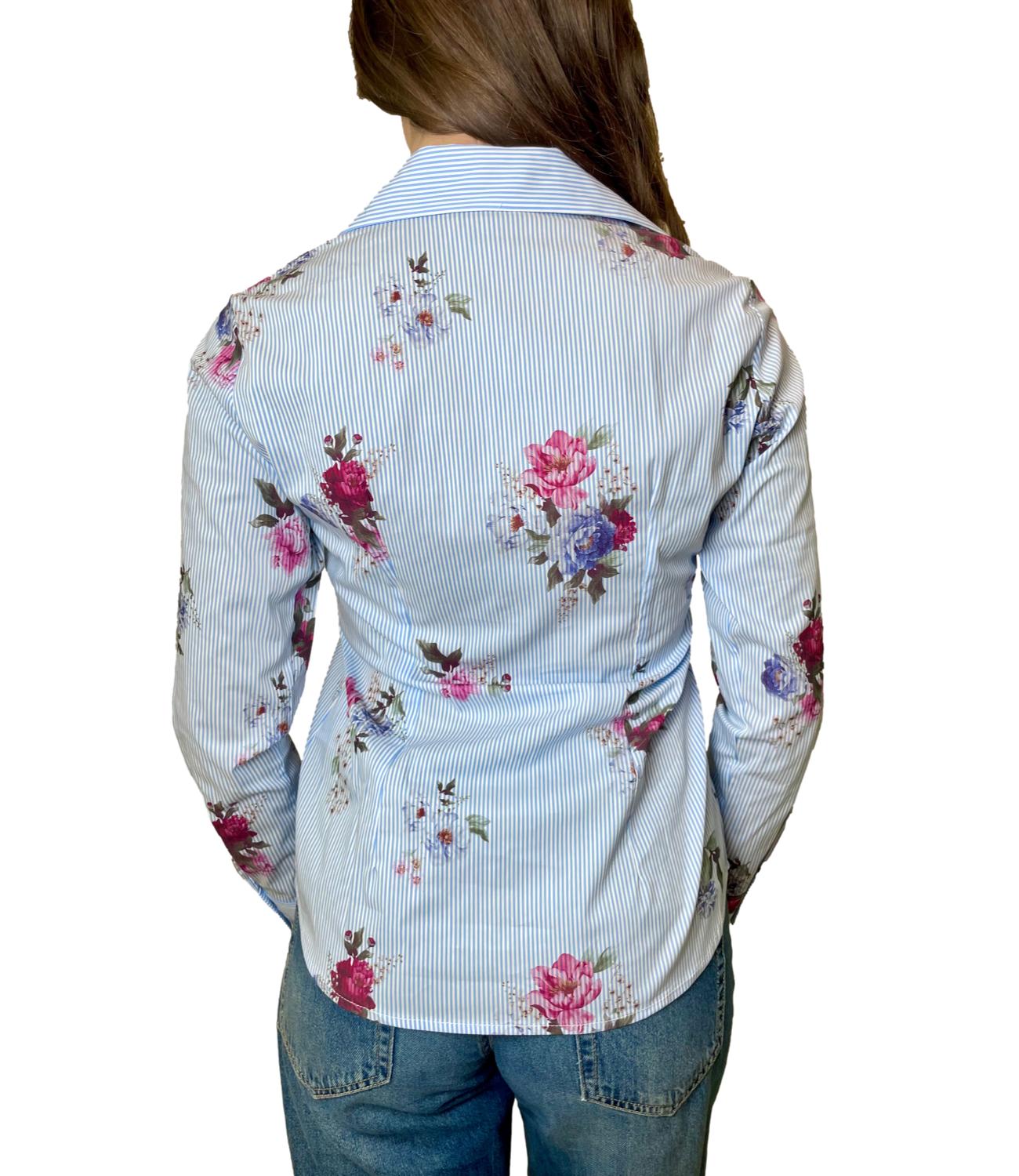 Motel Camicia Azzurro da Donna