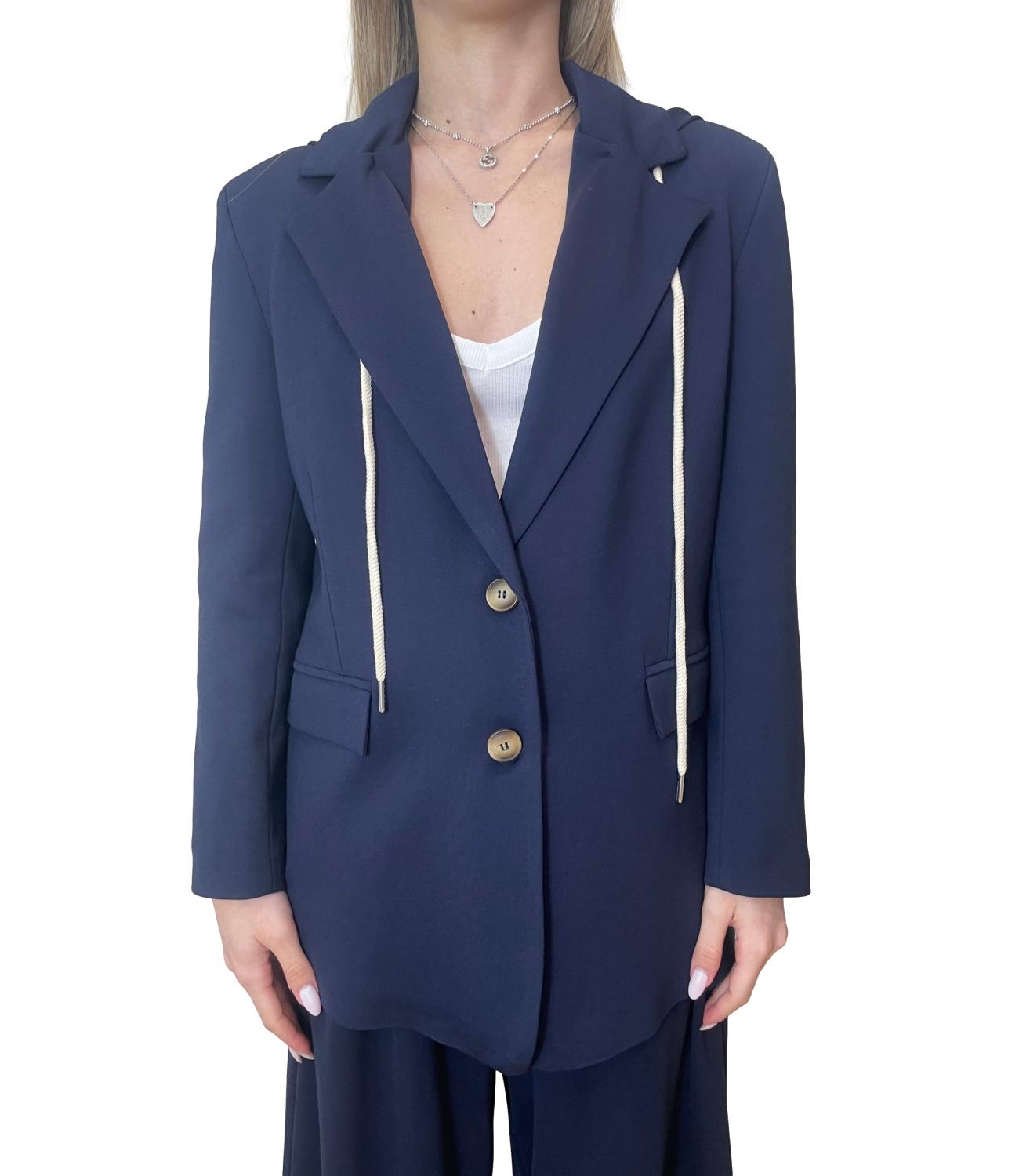 Motel Giacca Blu Donna