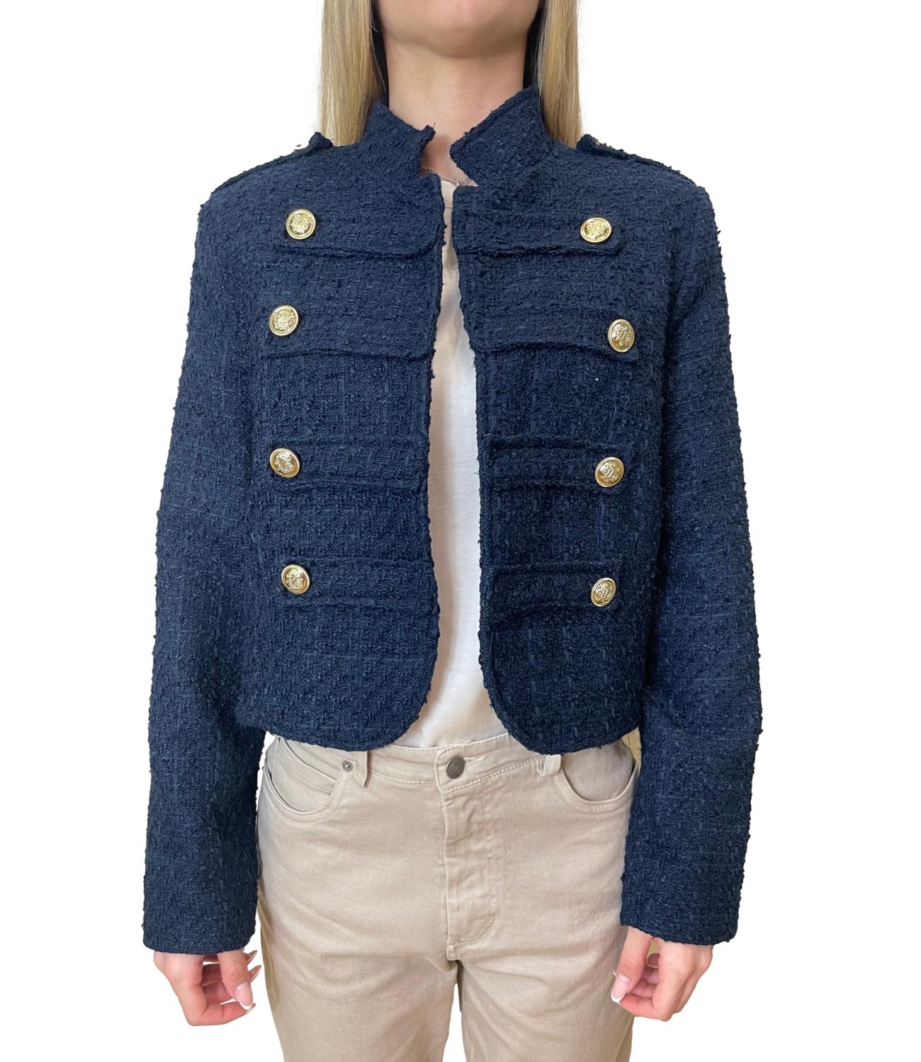 Motel Giacca Napoleone Blu Donna