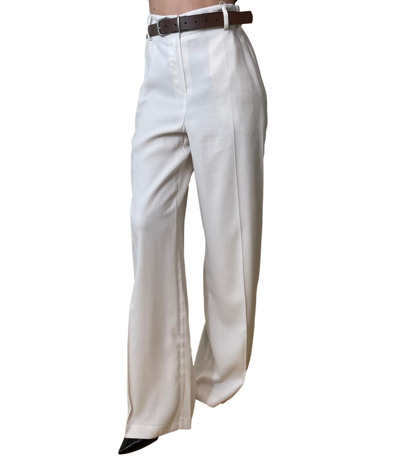 Motel Pantalone Avorio Donna