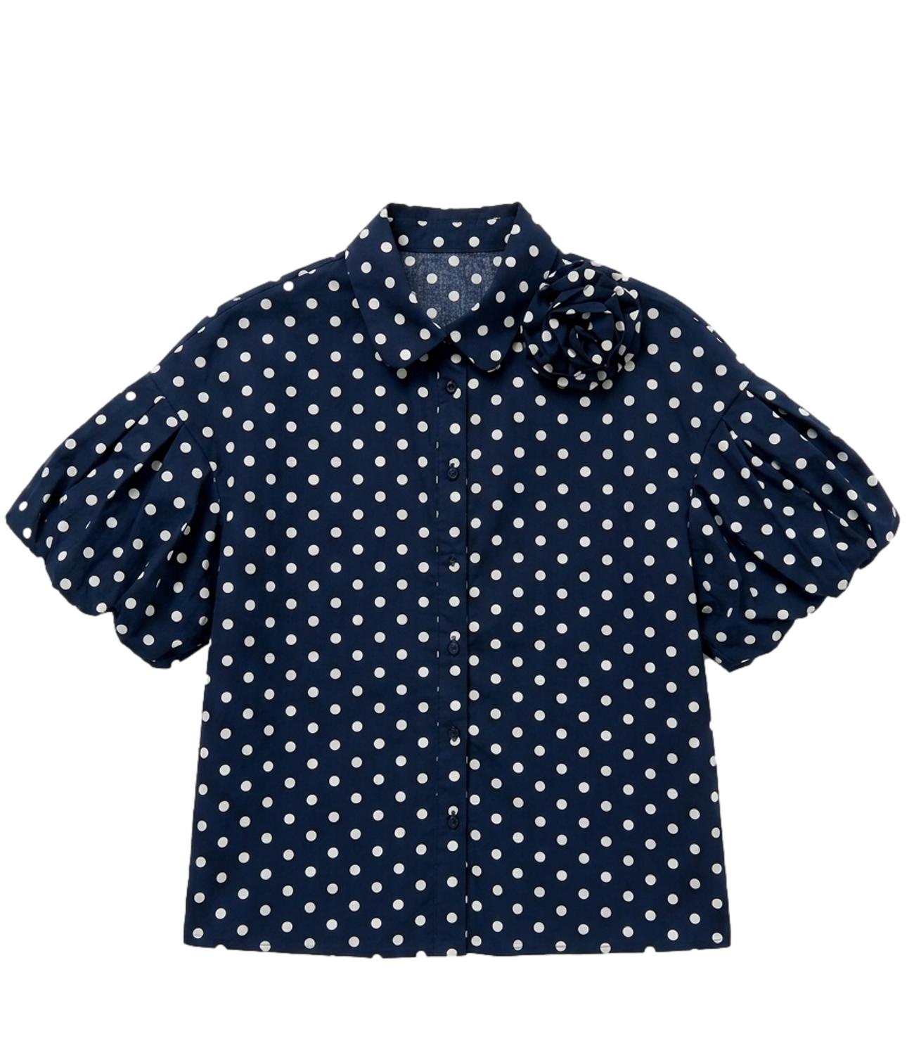 Motel Camicia Blu/panna da Donna