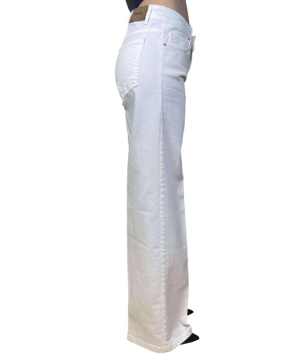 Motel Pantalone Panna da Donna