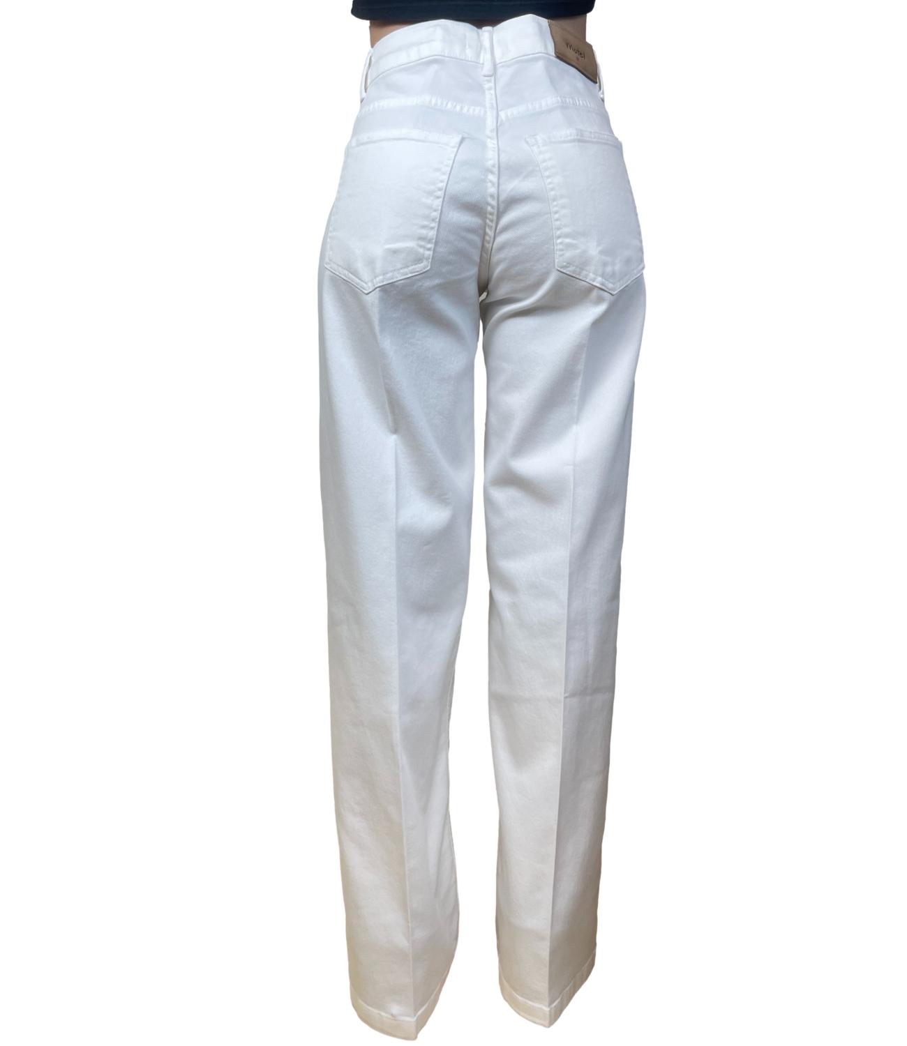 Motel Pantalone Panna da Donna