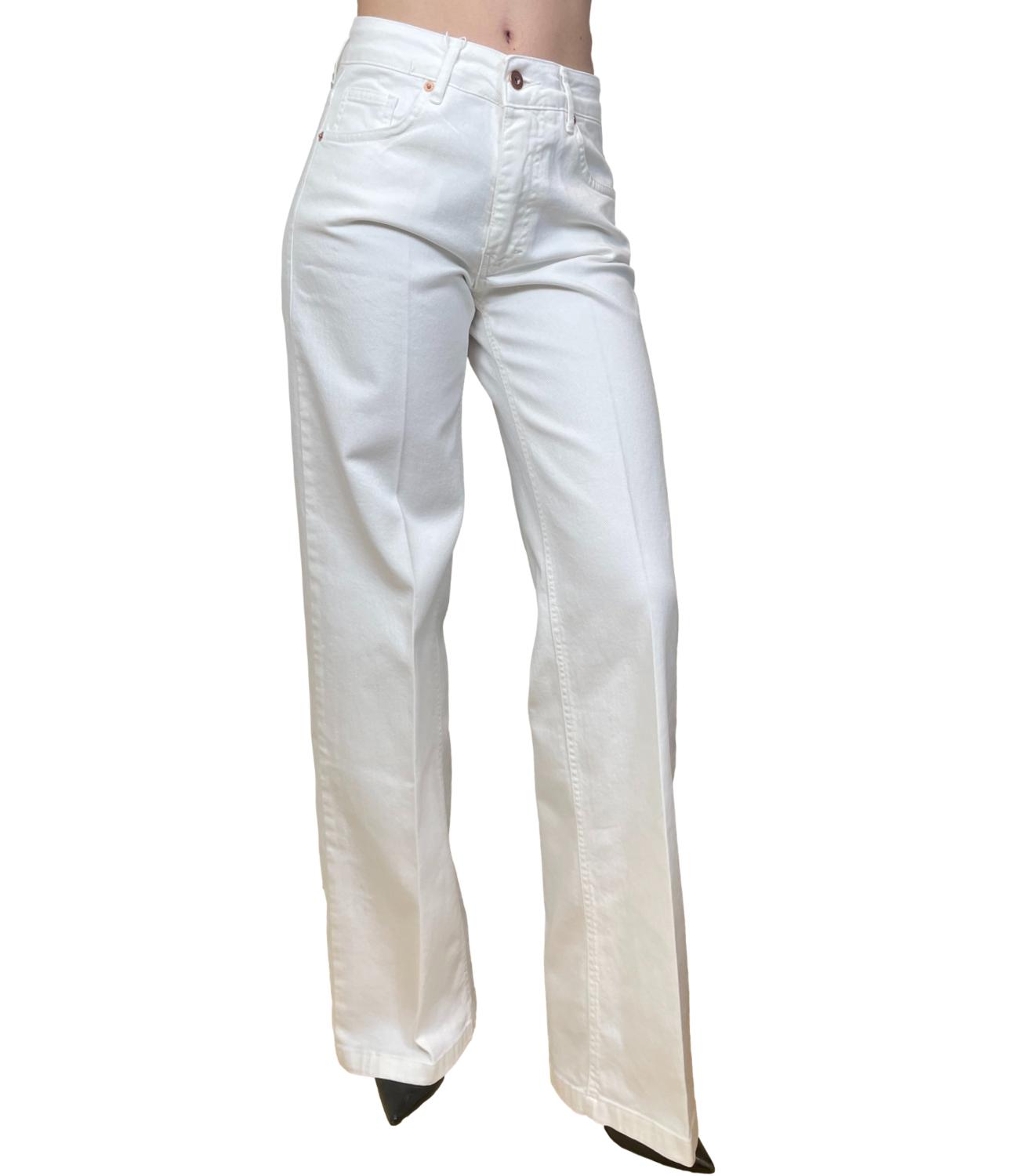 Motel Pantalone Panna da Donna