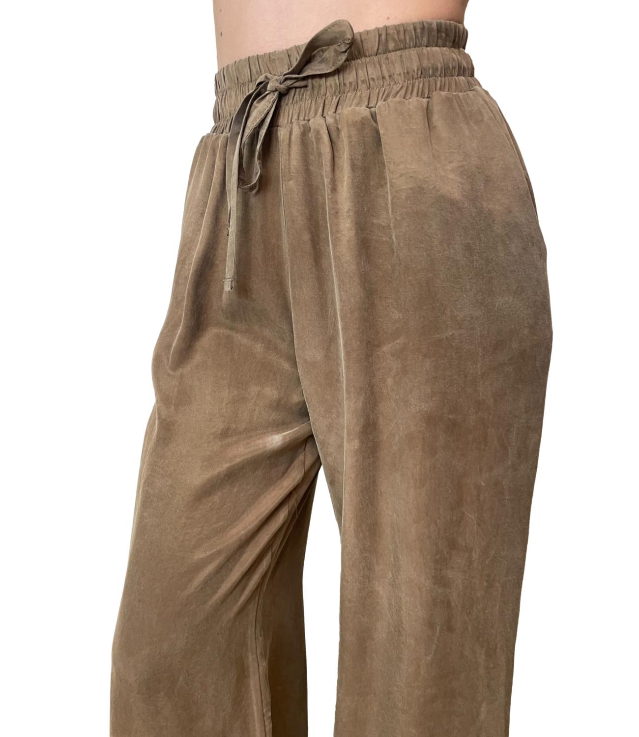 Motel Pantalone Marrone da Donna