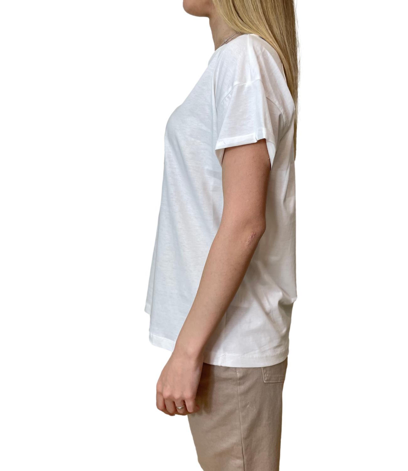 Motel T-shirt Bianco Donna