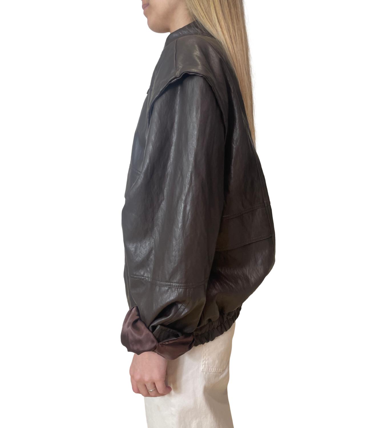 Motel Giacca Ecopelle Moro Donna