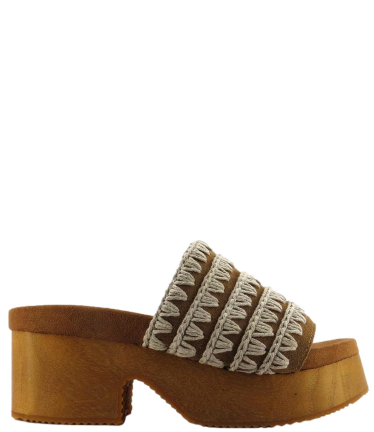 Mou Sandalo Cognac da Donna