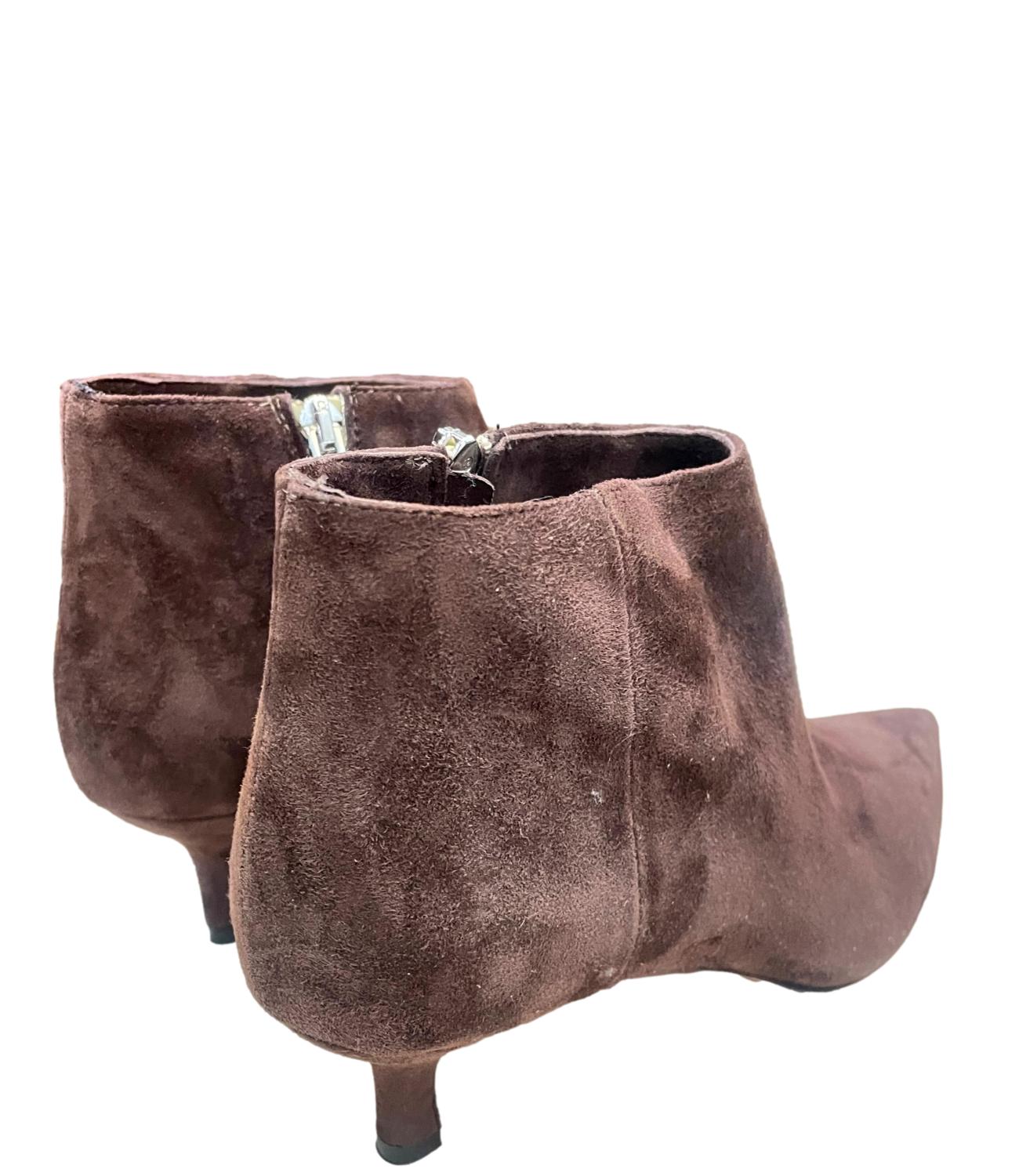 Ovyè Tronchetto Camoscio Marrone Donna