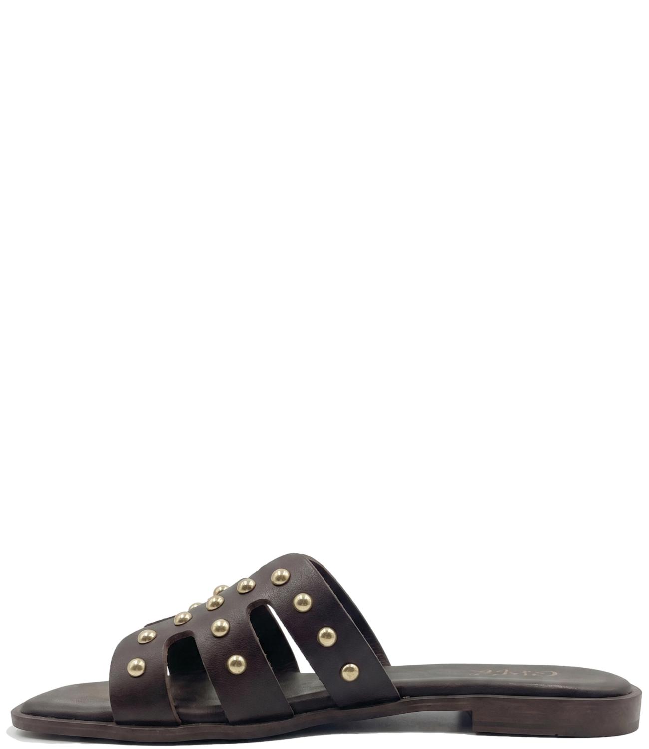 Ovye' Ciabatta Marrone da Donna