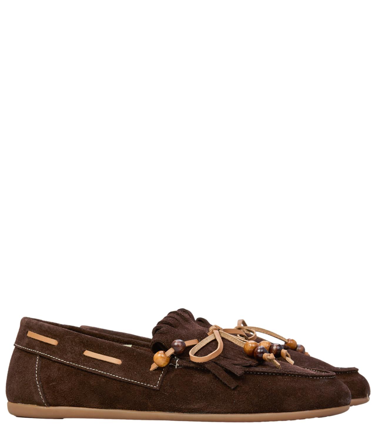 Ovyè Mocassino Rosa Antico Donna
