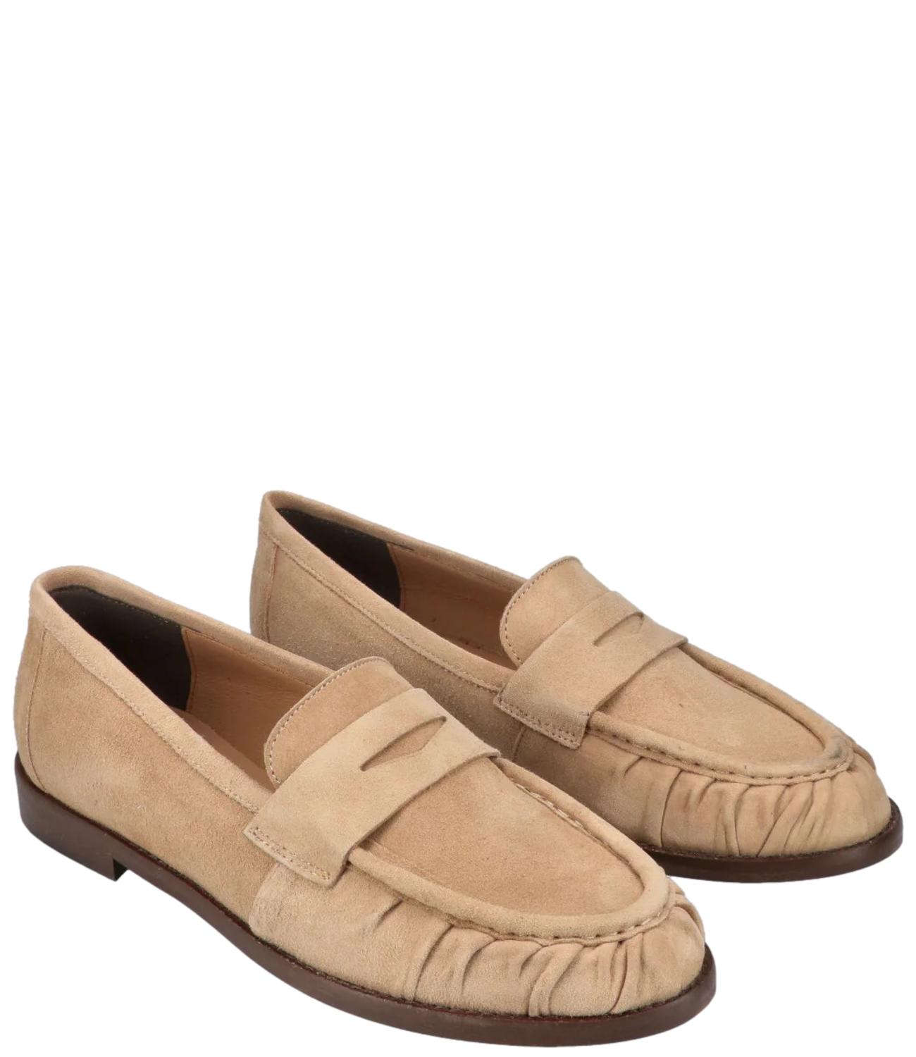 Ovyè Mocassino Ecru Donna