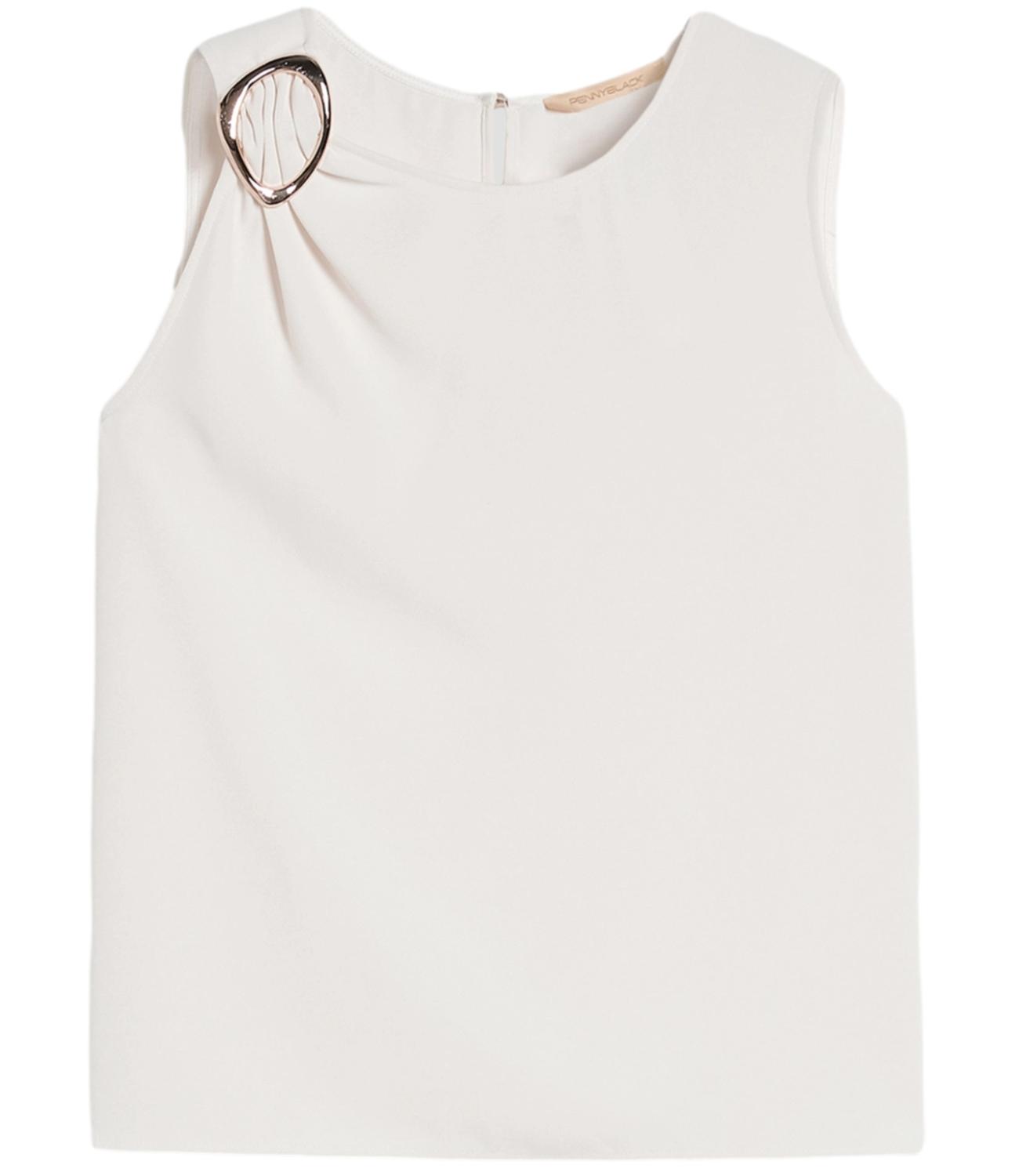 Penny Black Top Avorio da Donna