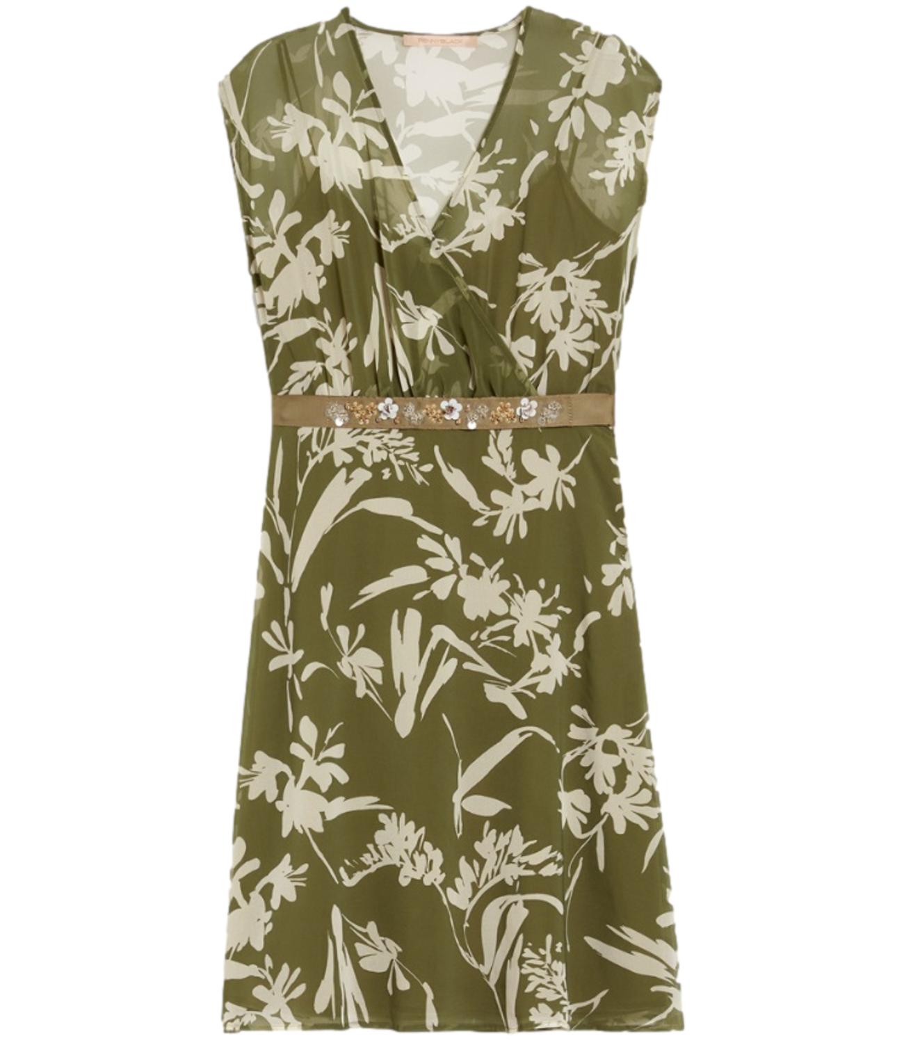 Penny Black Abito Floreale Verde da Donna