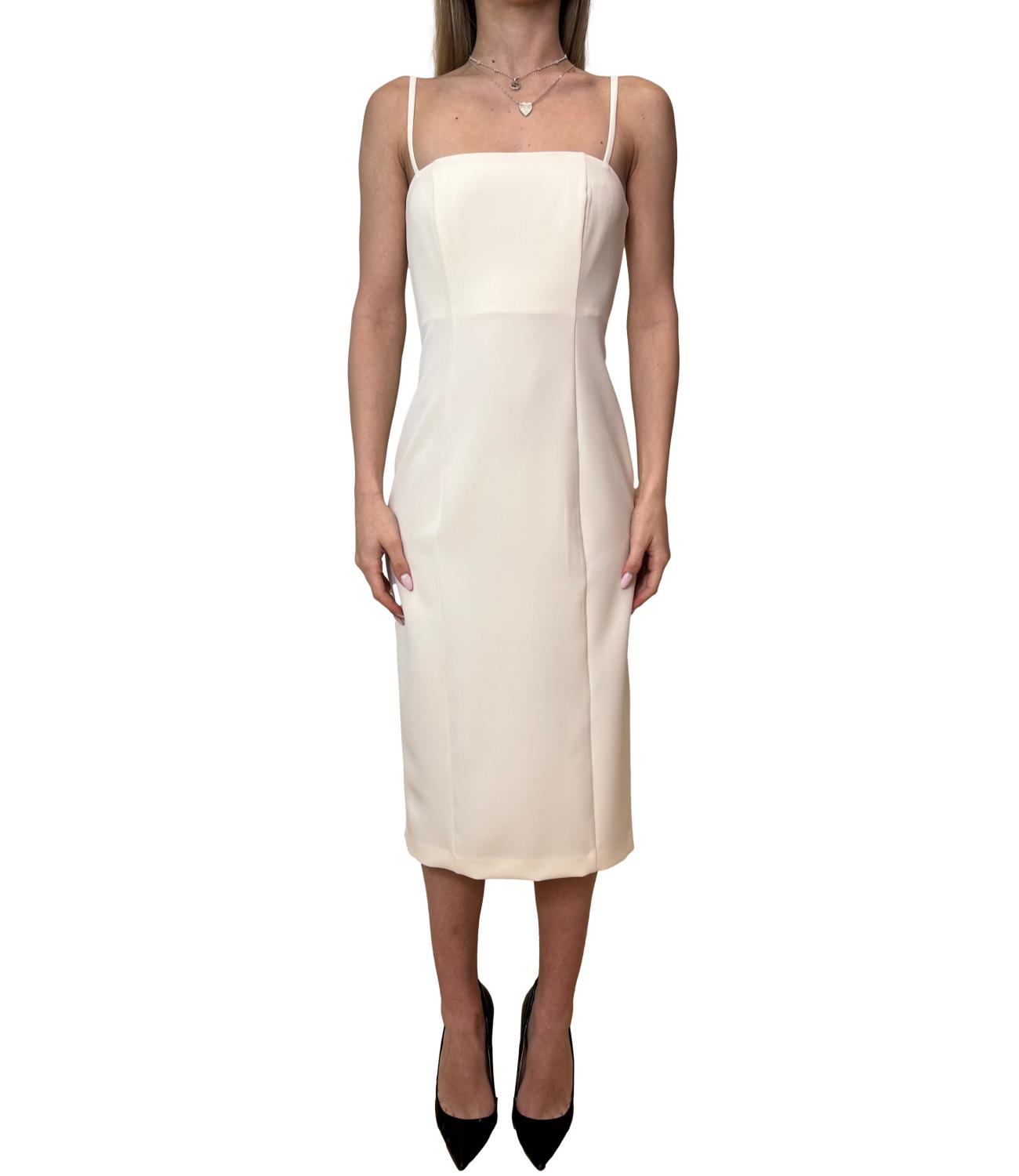 Silence Limited Abito TRACE DRESS New Milk Donna