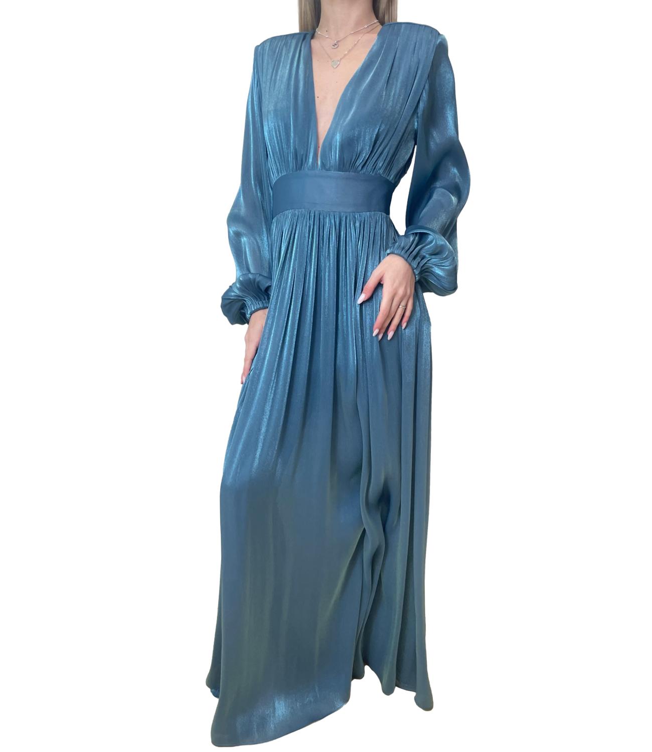 Silence Limited Abito IMPERIAL DRESS Light Blue Donna